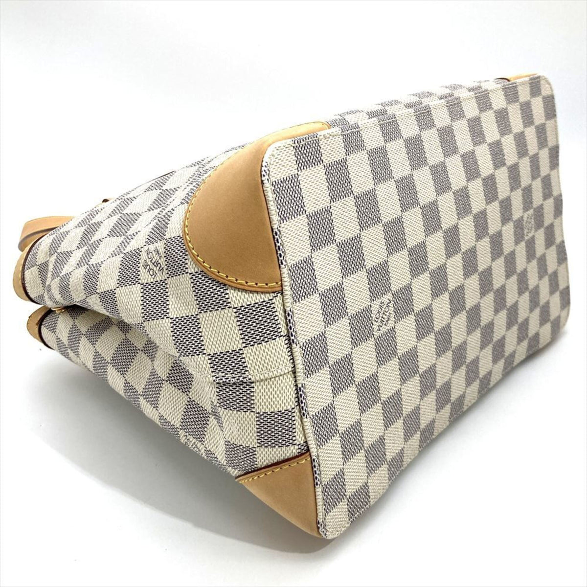 Louis Vuitton Damier Azur White Damier Azur Handbag Tote Bag (Pre-Owned)