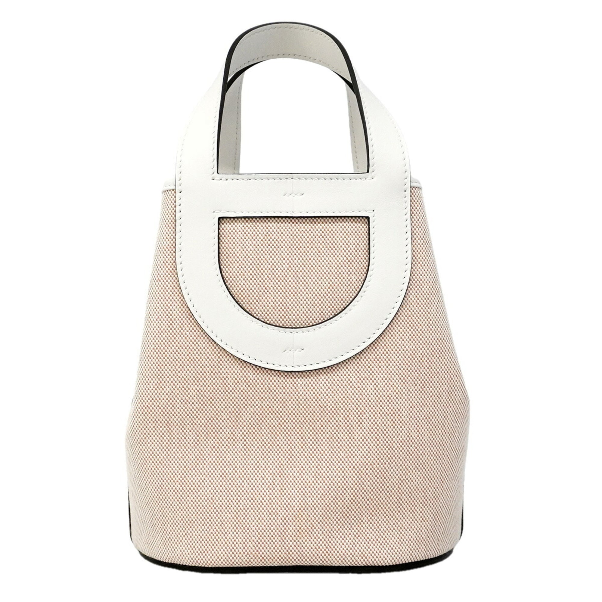 Hermes Beige Toile H Handbag (Pre-Owned)