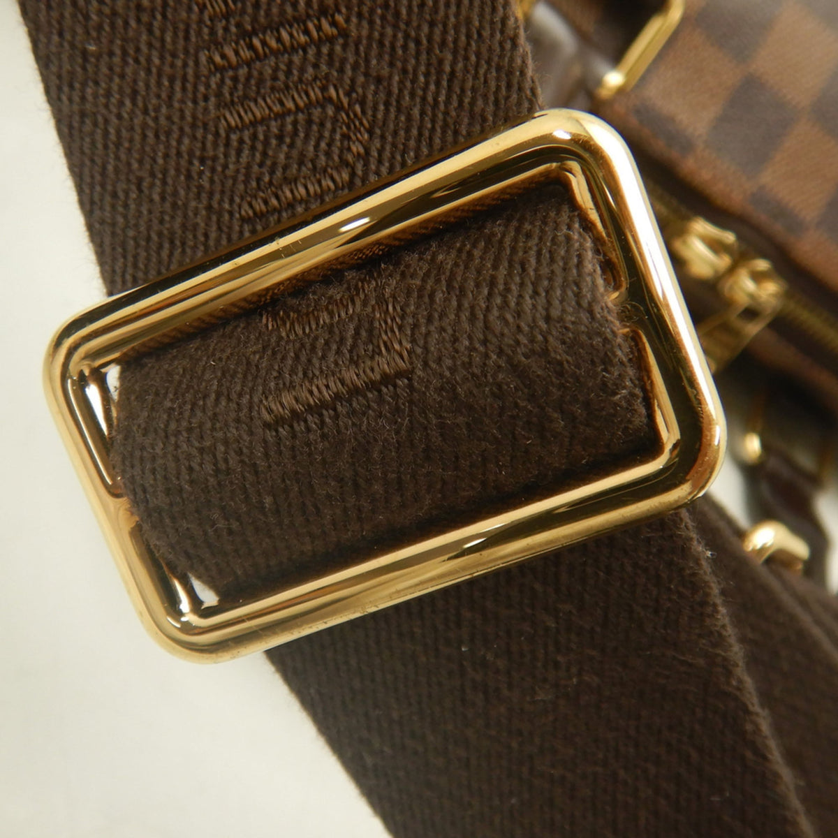 Louis Vuitton Damier Canvas Ebene Damier Canvas Briefcase Handbag Shoulder Bag (Pre-Owned)