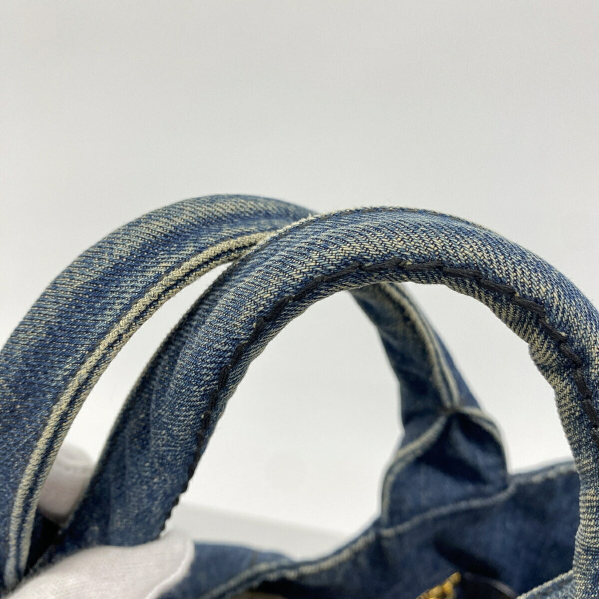 Prada Blue Denim Tote Bag (Pre-Owned)