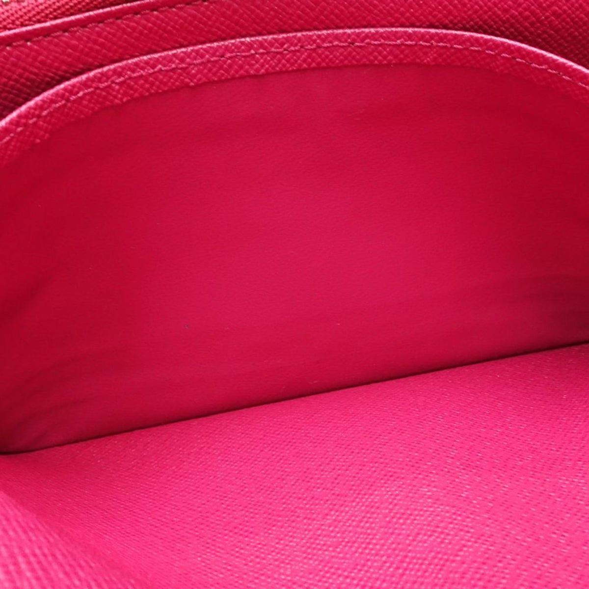 Louis Vuitton Hot Pink Leather Long Wallet (Bi-Fold) (Pre-Owned)