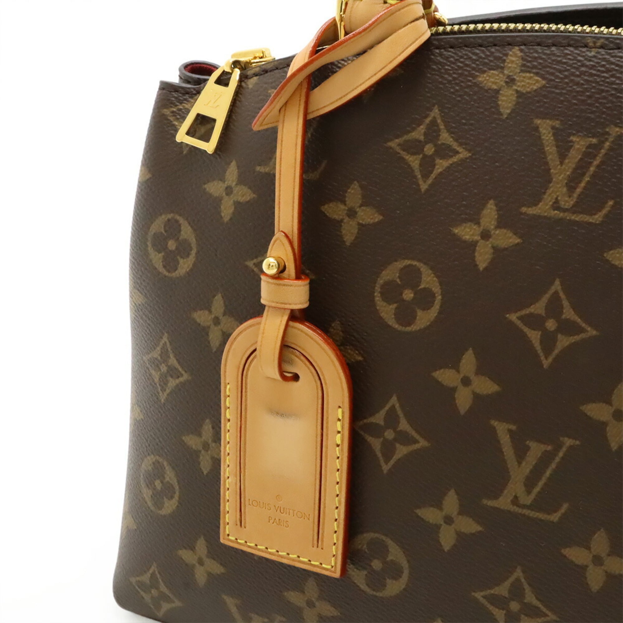 Louis Vuitton Brown Monogram Monogram Canvas Pvc Coated Canvas Handbag Shoulder Bag (Pre-Owned)