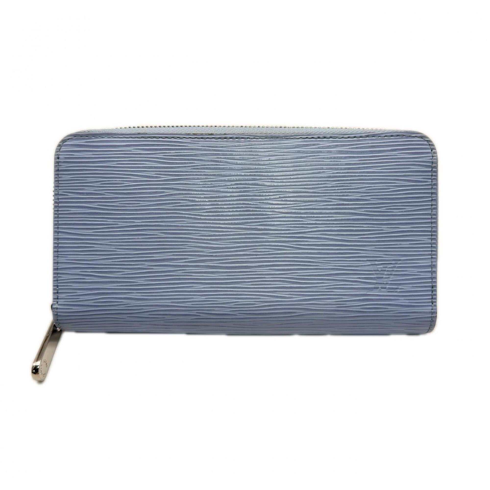 Louis Vuitton Epi Blue Long Wallet (Bi-Fold) (Pre-Owned)
