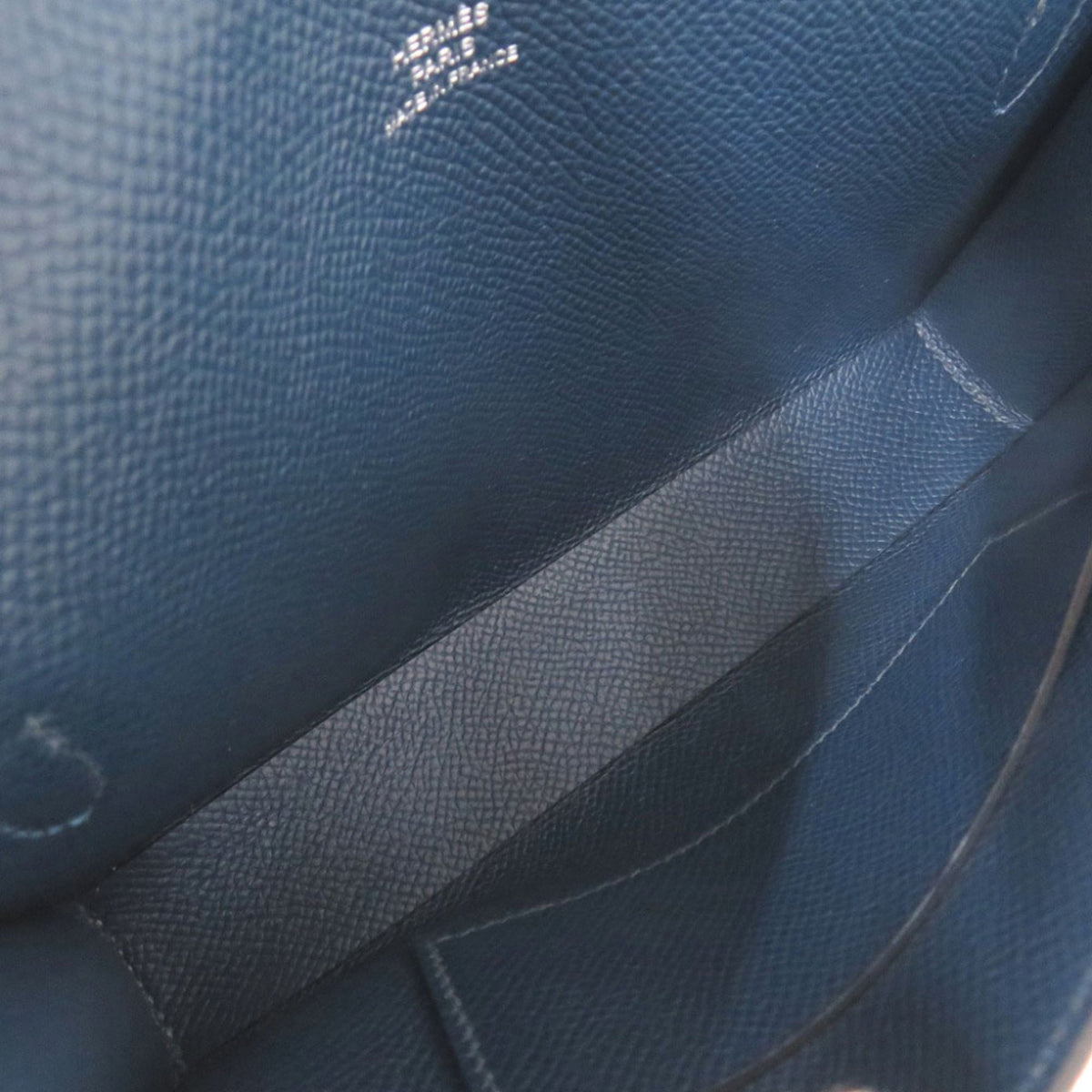 Hermes Navy Epsom Leather Shoulder Bag (Pre-Owned)