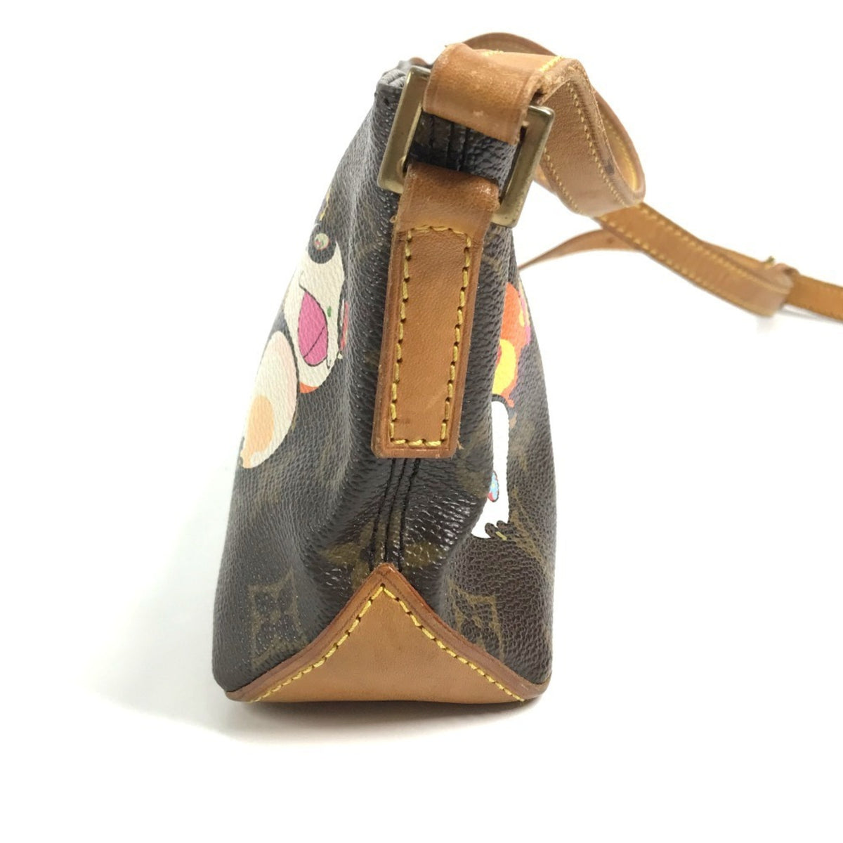 Louis Vuitton Brown Monogram Panda Monogram Canvas Pochette Shoulder Bag (Pre-Owned)