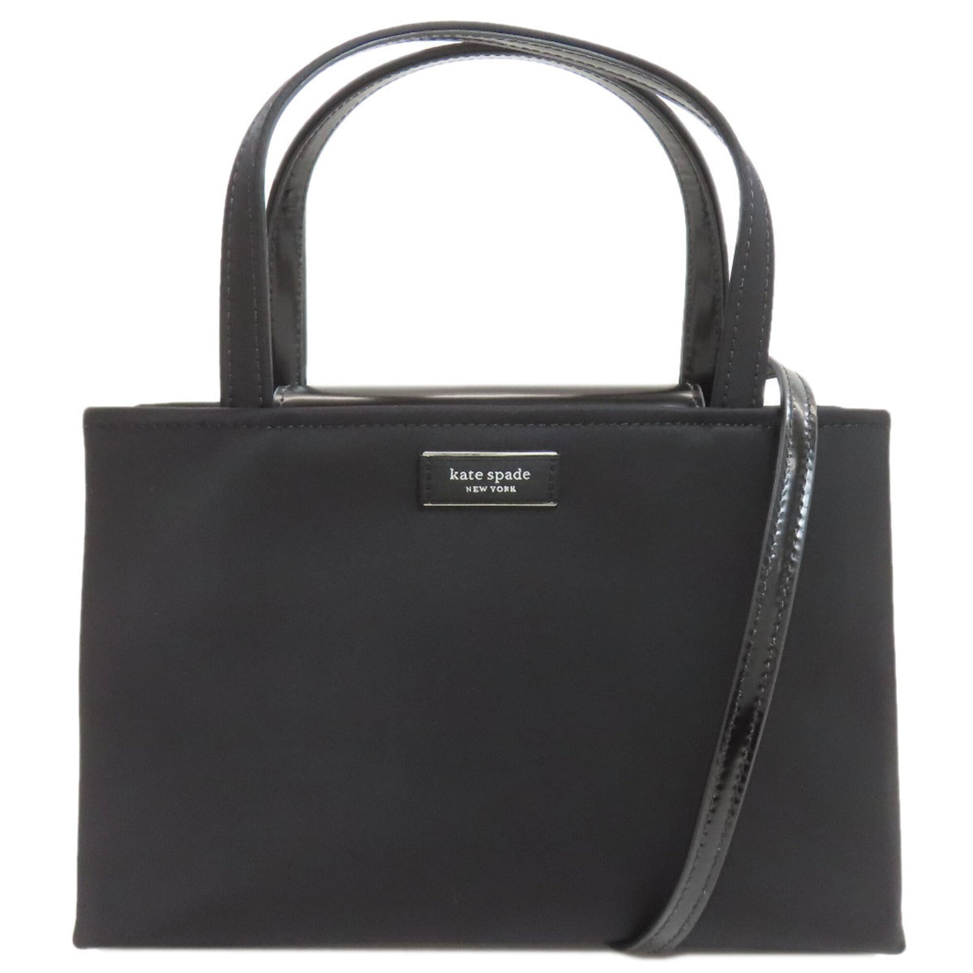 Kate Spade Black Nylon Handbag (Pre-Owned)