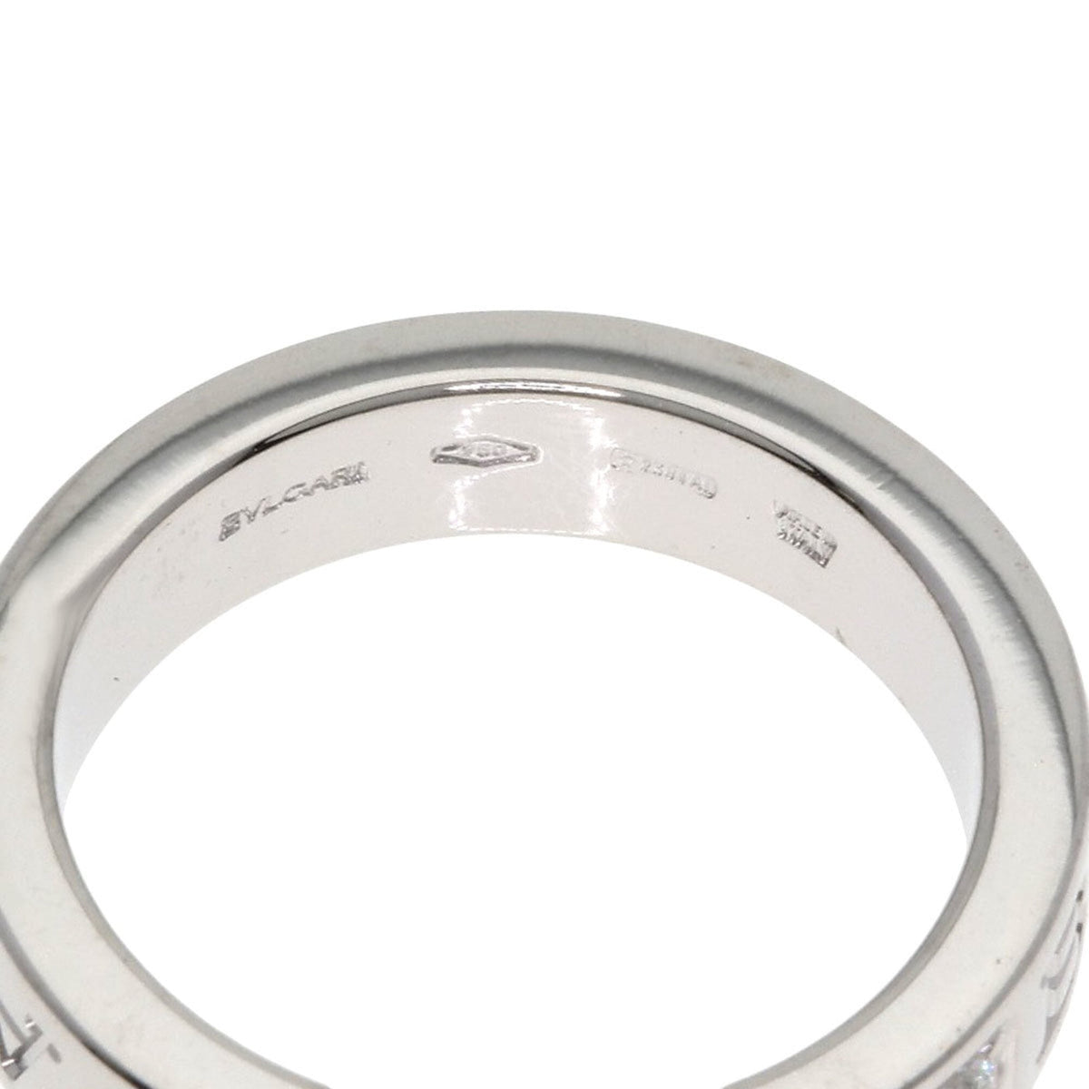 Bvlgari White Gold (18K) Band Ring (Pre-Owned)