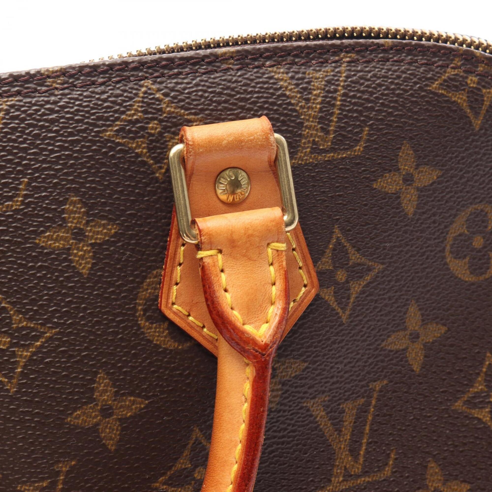 Louis Vuitton Brown Pvc Leather Handbag (Pre-Owned)