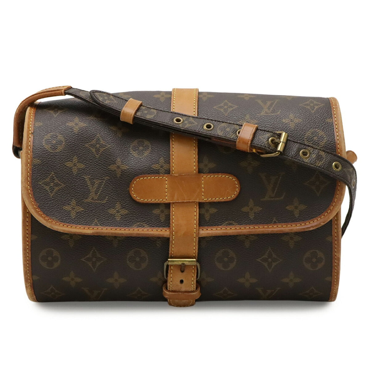 Louis Vuitton Brown Monogram Monogram Shoulder Bag (Pre-Owned)