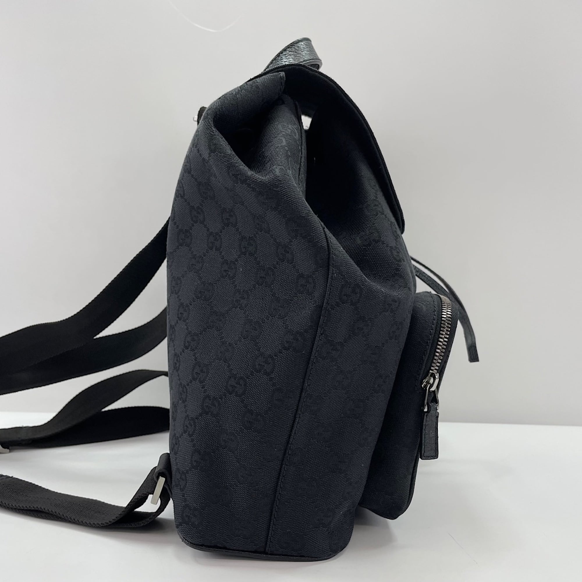 Gucci Black Backpack (Pre-Owned)