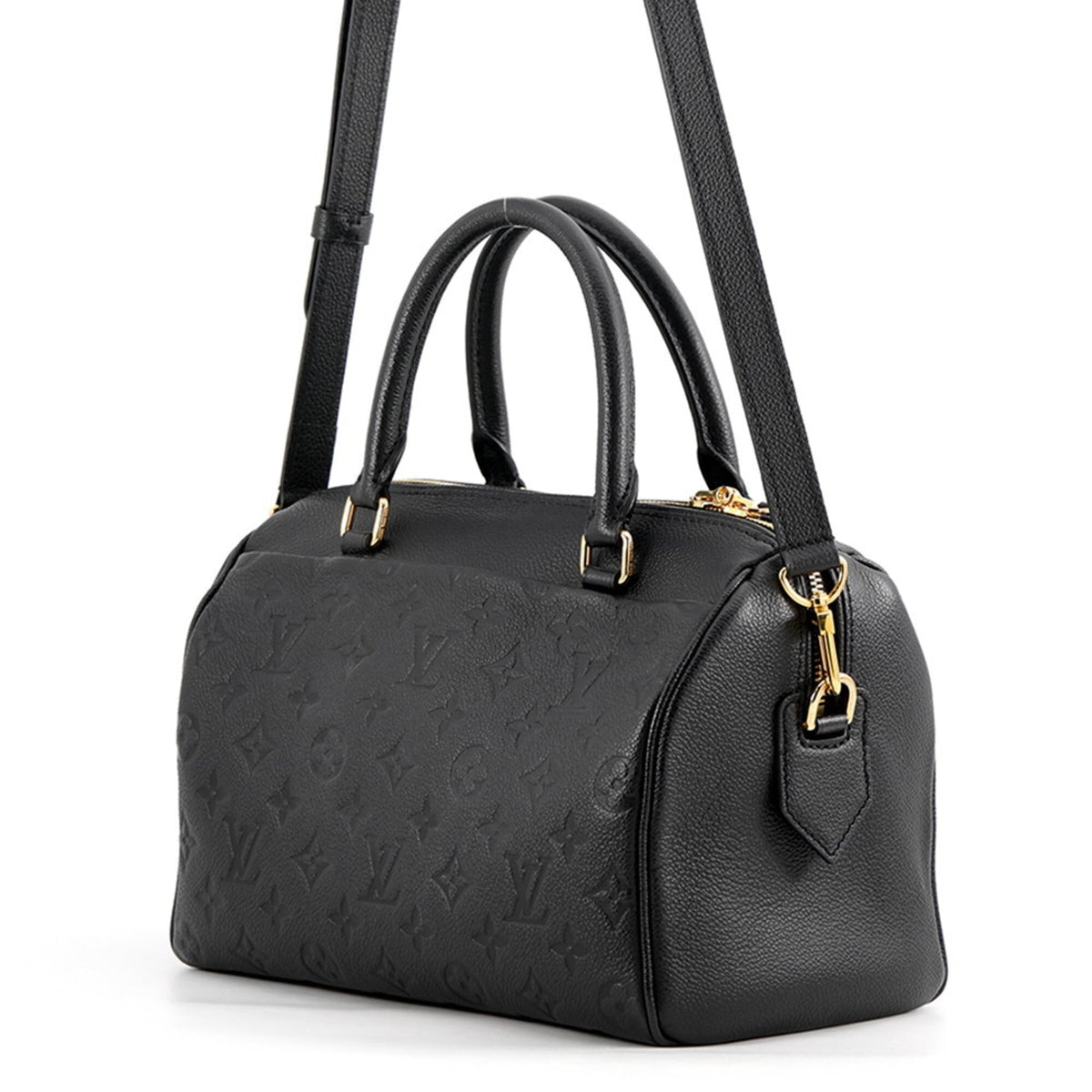 Louis Vuitton Monogram Empreinte Black Noir Monogram Empreinte Handbag (Pre-Owned)