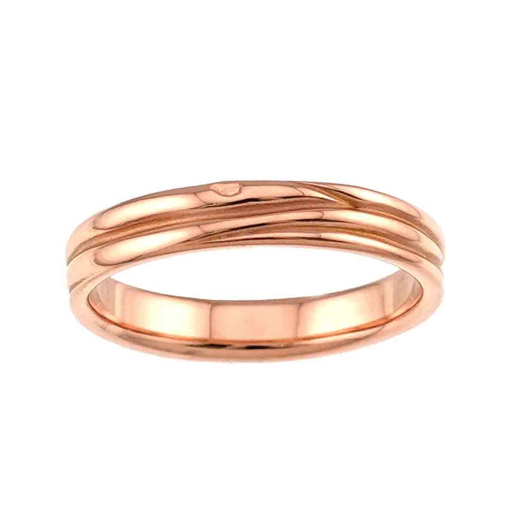 Louis Vuitton Pink Gold (18K) Band Ring (Pre-Owned)