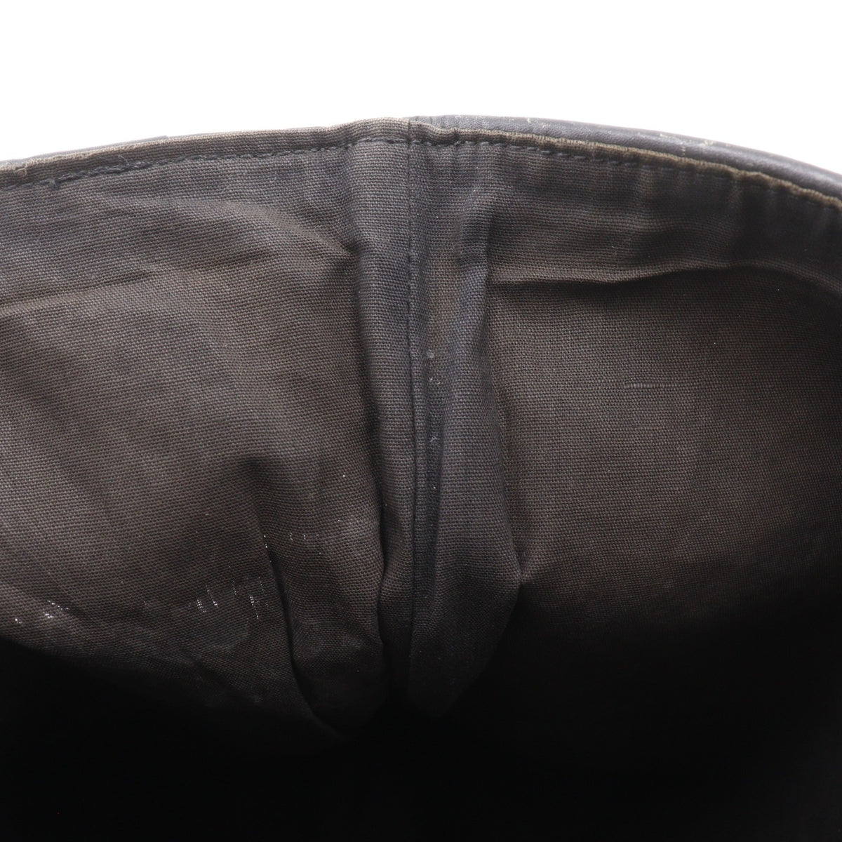Hermes Black Leather Handbag (Pre-Owned)