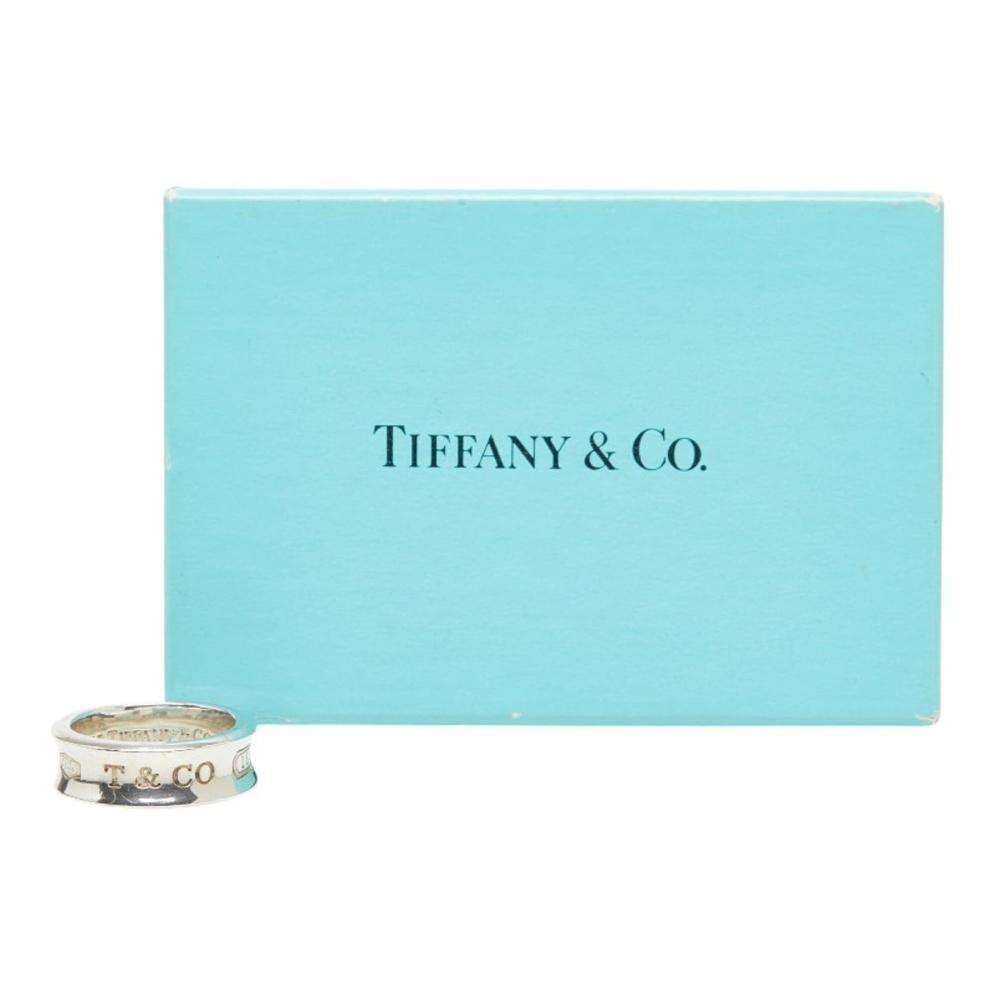 Tiffany Silver 925 Band Ring (Pre-Owned)