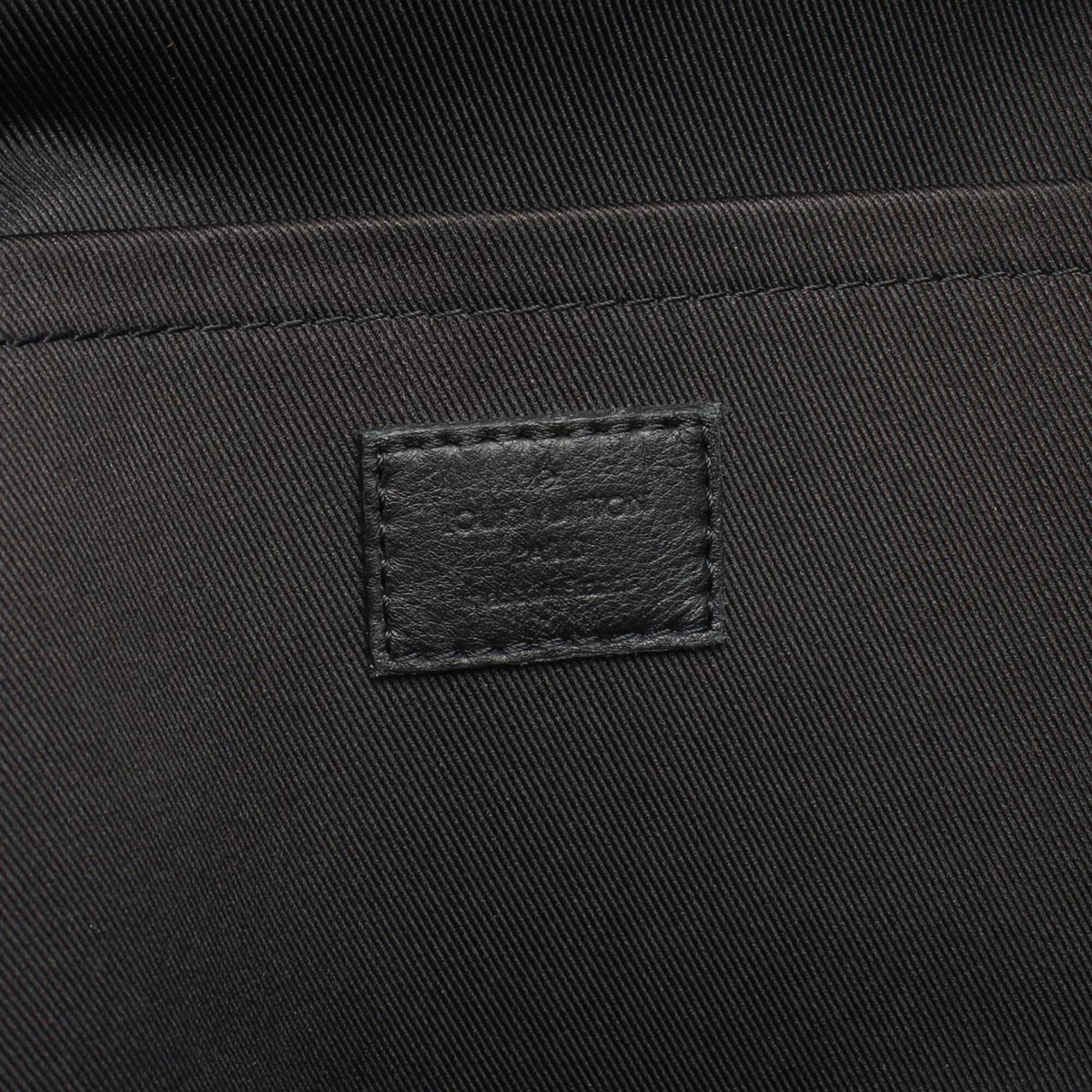 Louis Vuitton Black Brown Coated Canvas Pvc Monogram Leather Backpack Handbag (Pre-Owned)