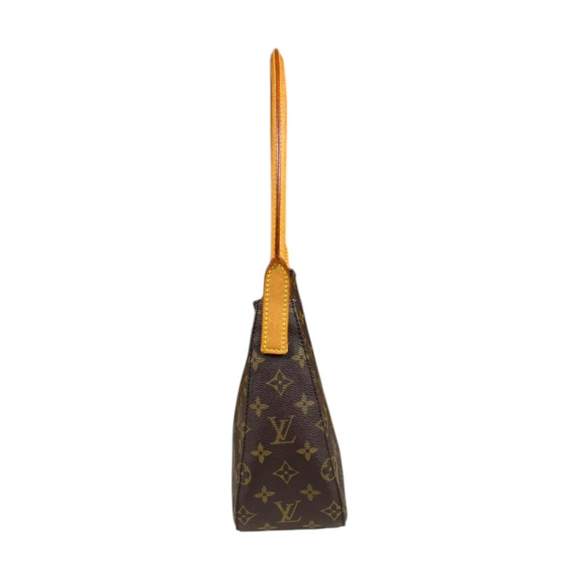Louis Vuitton Brown Monogram Canvas Handbag (Pre-Owned)