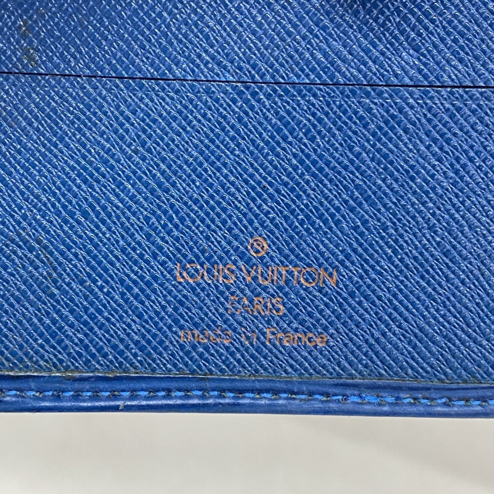 Louis Vuitton Toledo Blue Wallet (Bi-Fold) (Pre-Owned)
