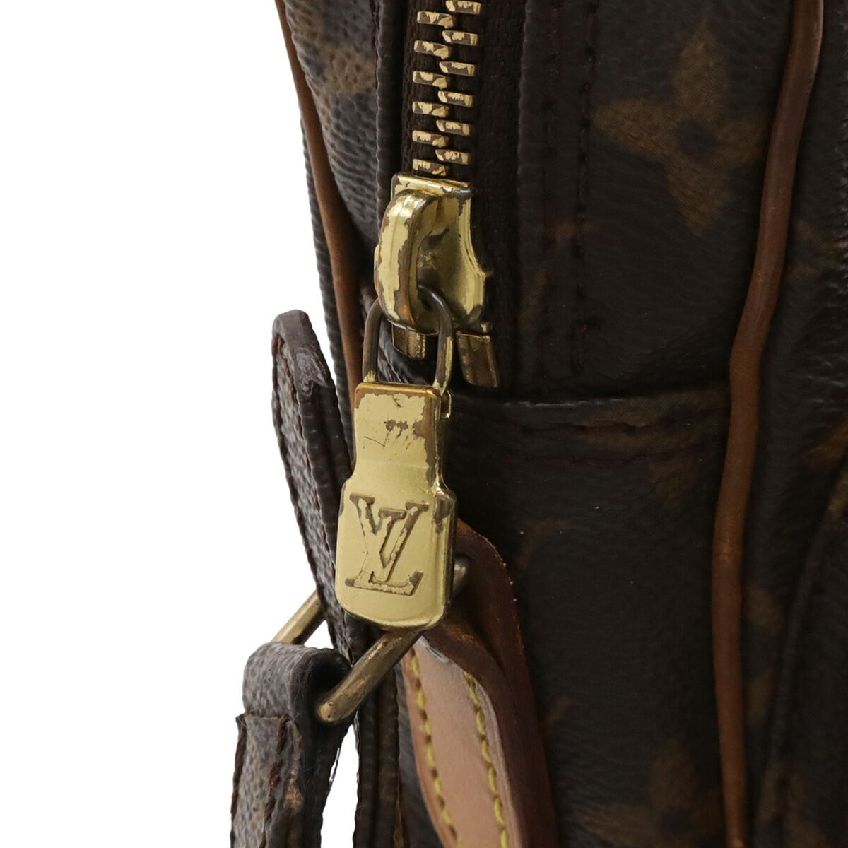 Louis Vuitton Brown Monogram Canvas Pvc Coated Canvas Pochette Shoulder Bag (Pre-Owned)