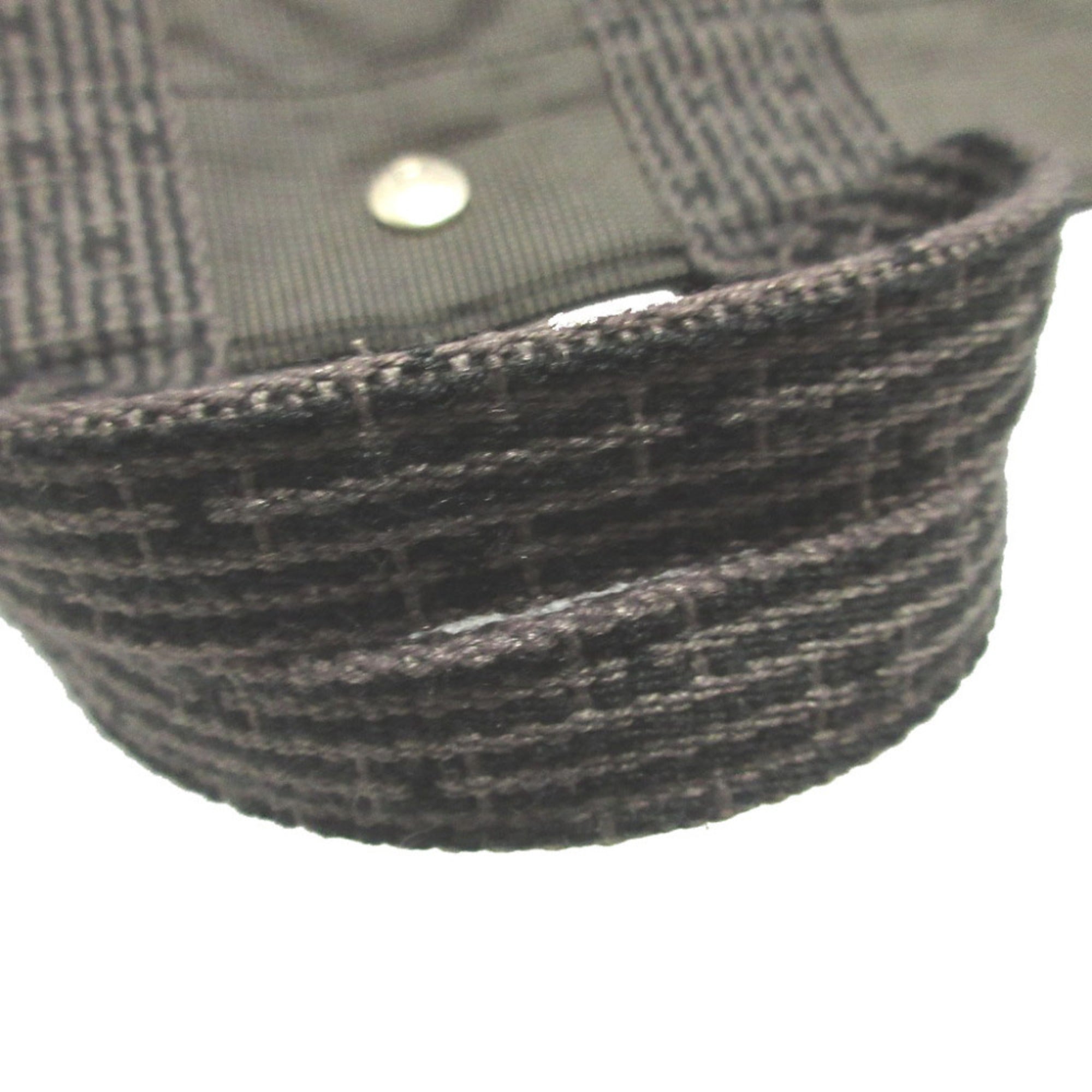 Hermes Gray Canvas Tote Bag (Pre-Owned)