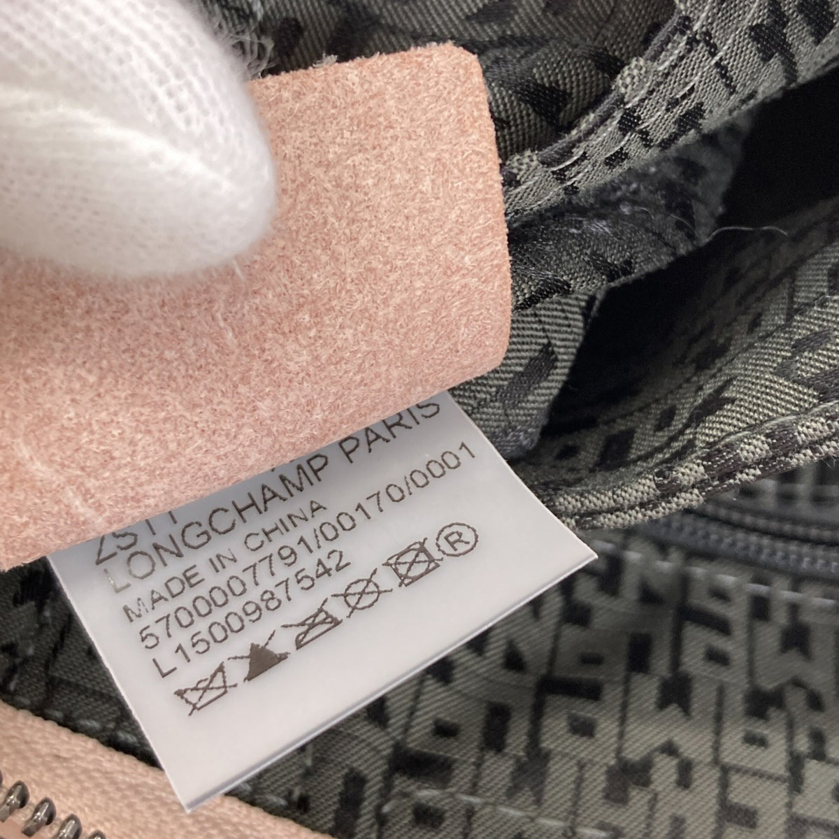 Longchamp Pink Leather Handbag (Pre-Owned)