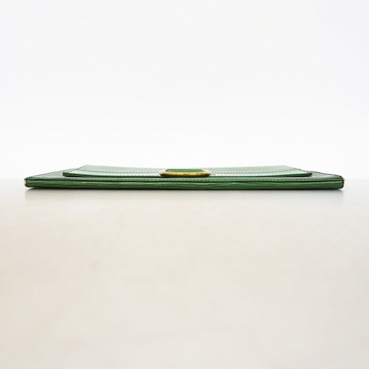 Louis Vuitton Borneo Green Clutch Bag (Pre-Owned)
