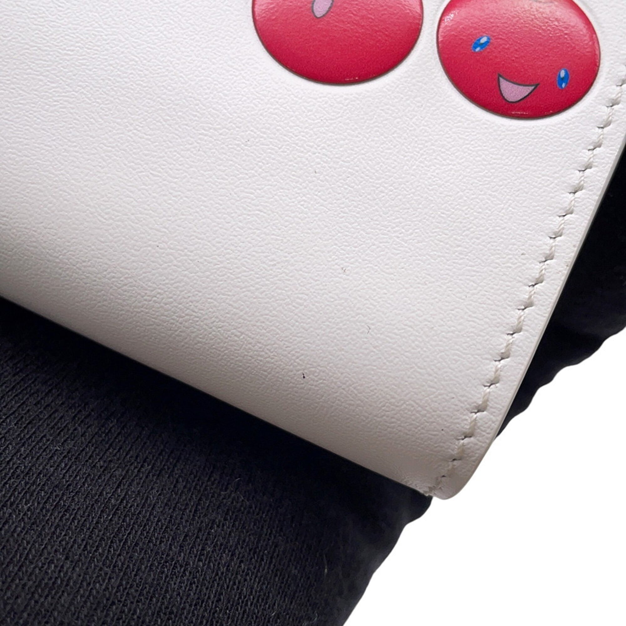 Louis Vuitton White Leather Wallet (Bi-Fold) (Pre-Owned)