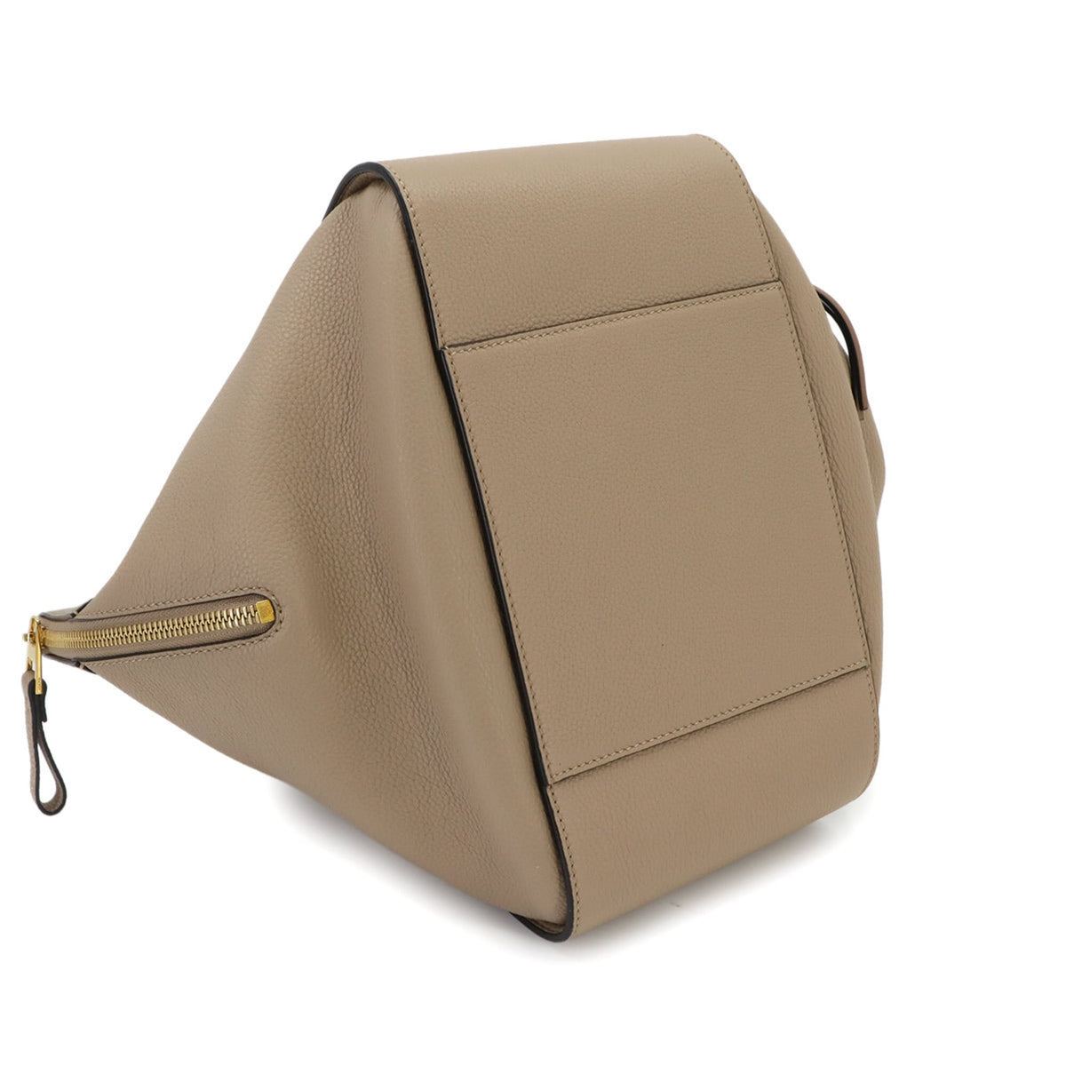 Loewe Hammock Beige Brown Leather Handbag (Pre-Owned)