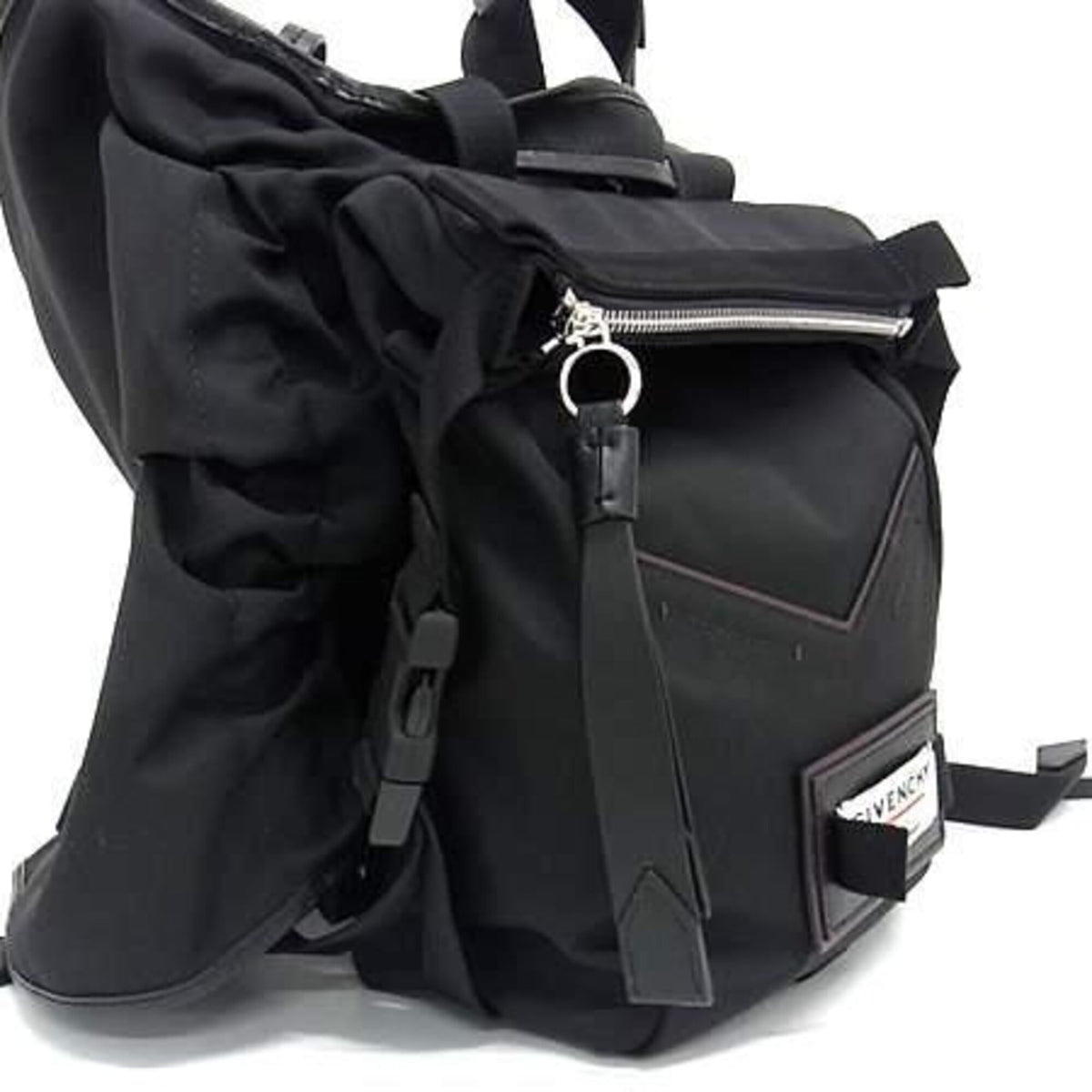 Givenchy Black Nylon Backpack (Pre-Owned)