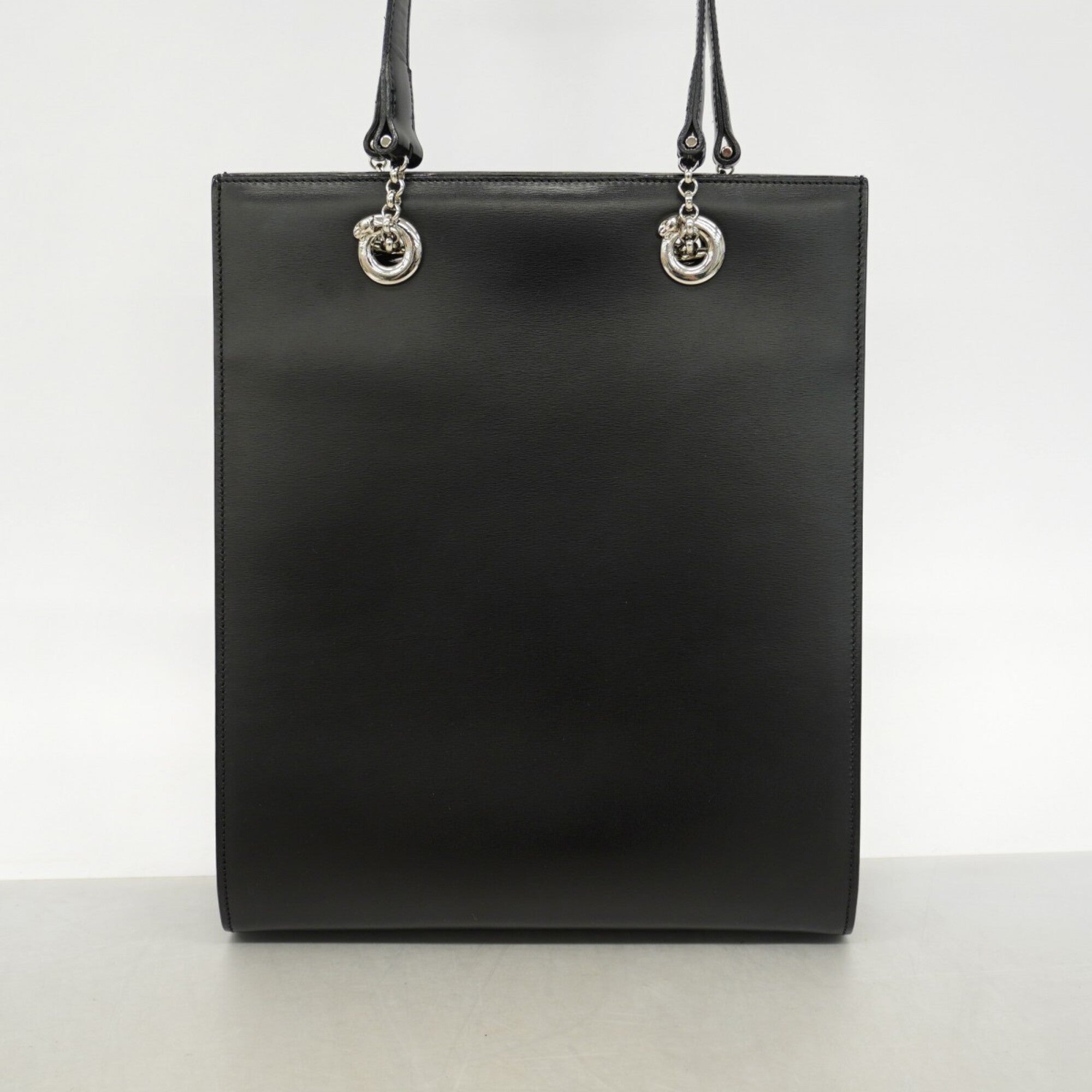Cartier Black Leather Shoulder Bag (Pre-Owned)