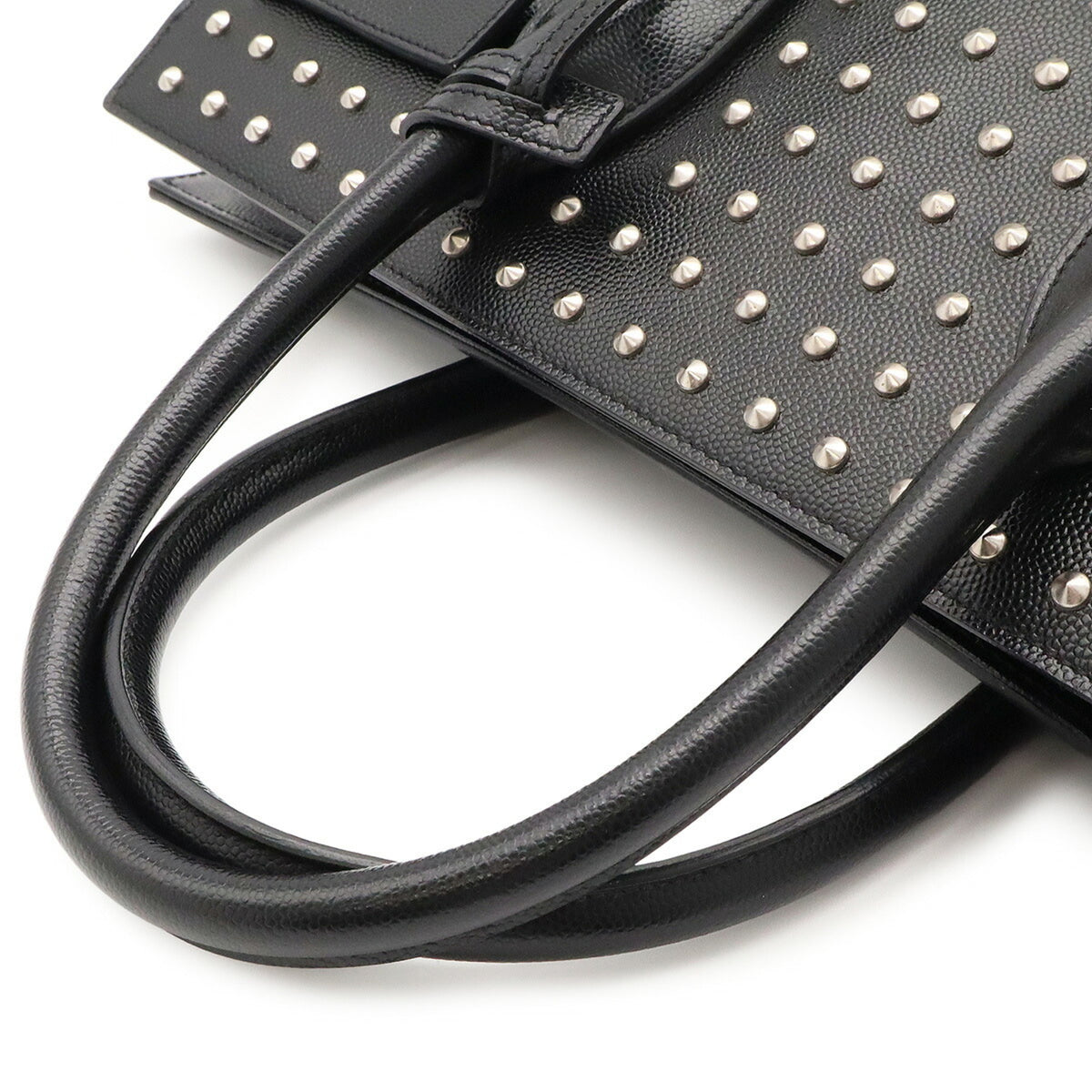 Yves Saint Laurent Black Leather Handbag (Pre-Owned)
