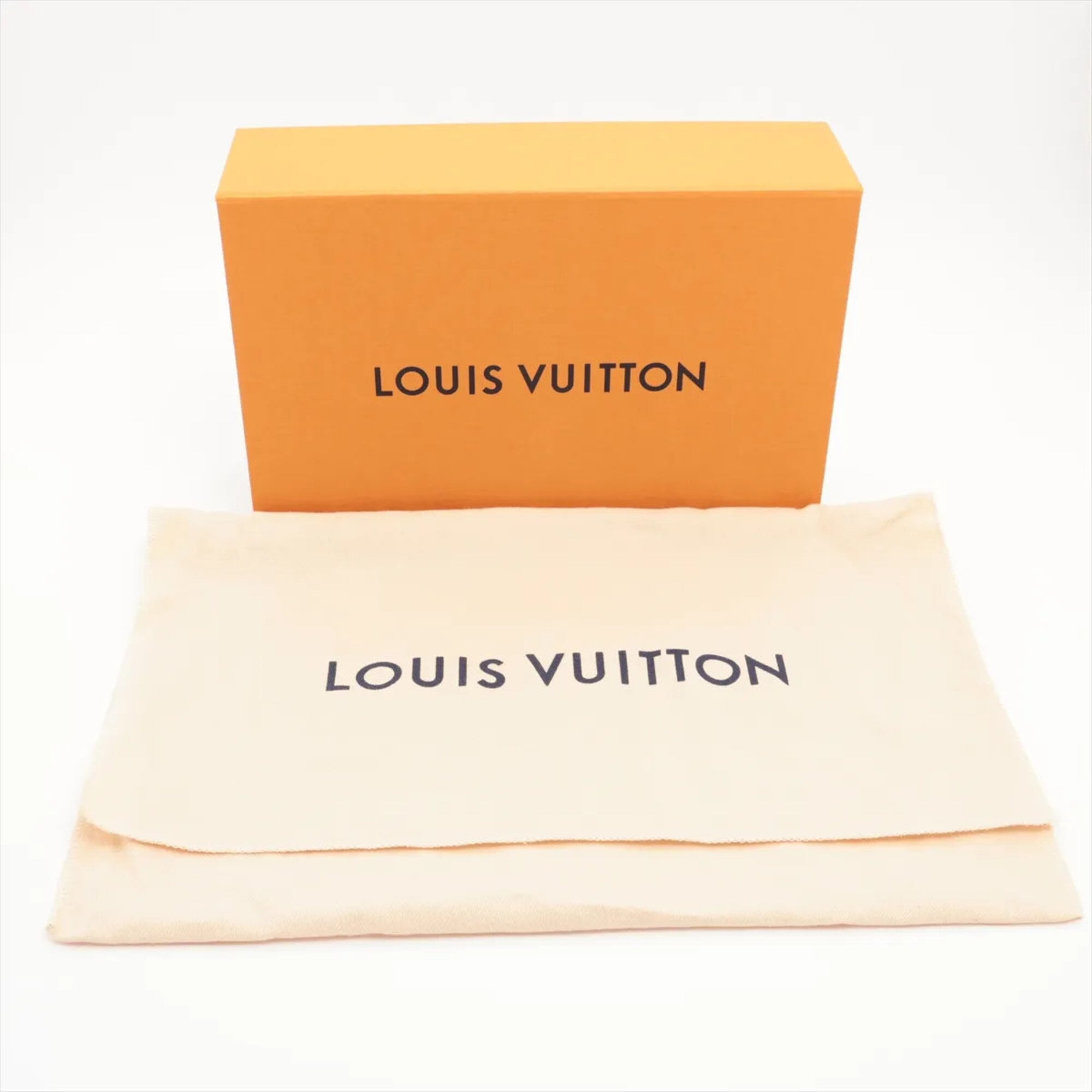 Louis Vuitton Monogram Red Color Nylon Leather Handbag Pouch (Pre-Owned)