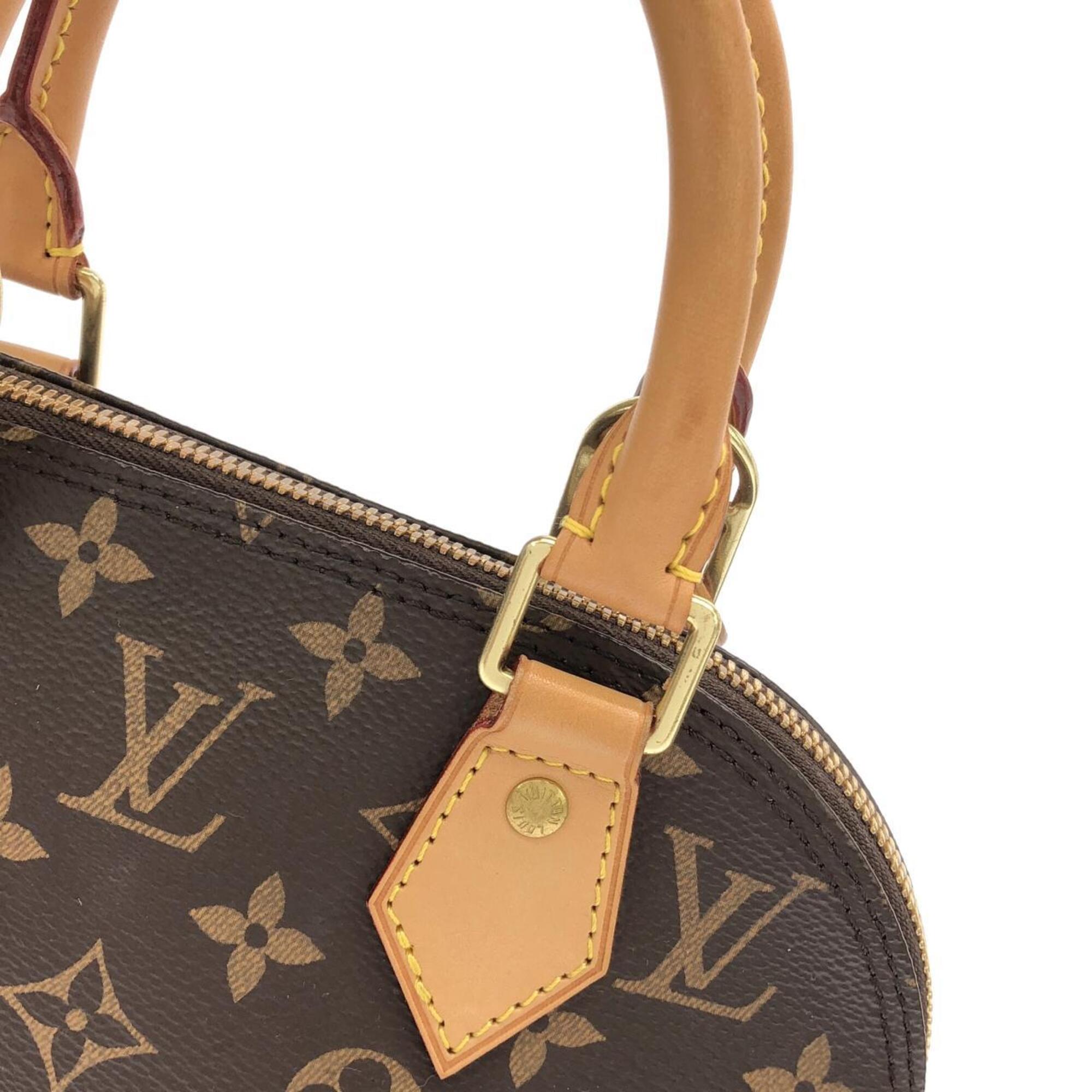 Louis Vuitton Brown Coated Canvas Handbag (Pre-Owned)