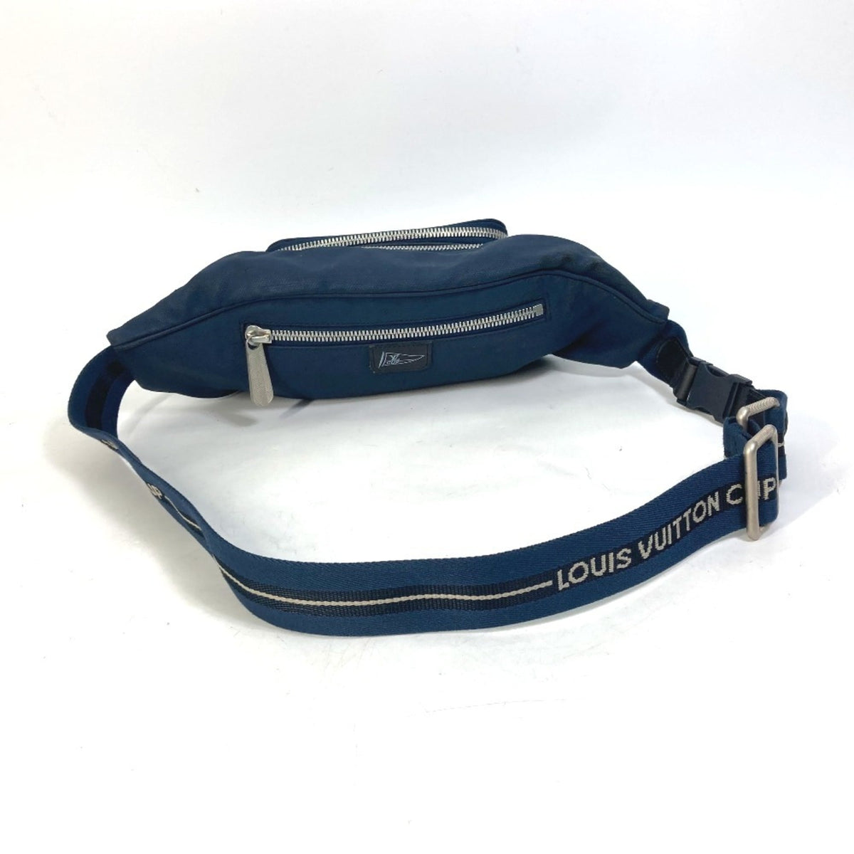 Louis Vuitton Blue Metal Sling Bag (Pre-Owned)