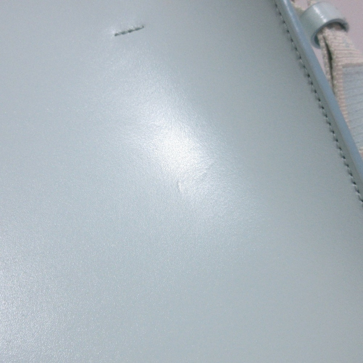 Marni Light Blue Yellow Leather Shoulder Bag (Pre-Owned)
