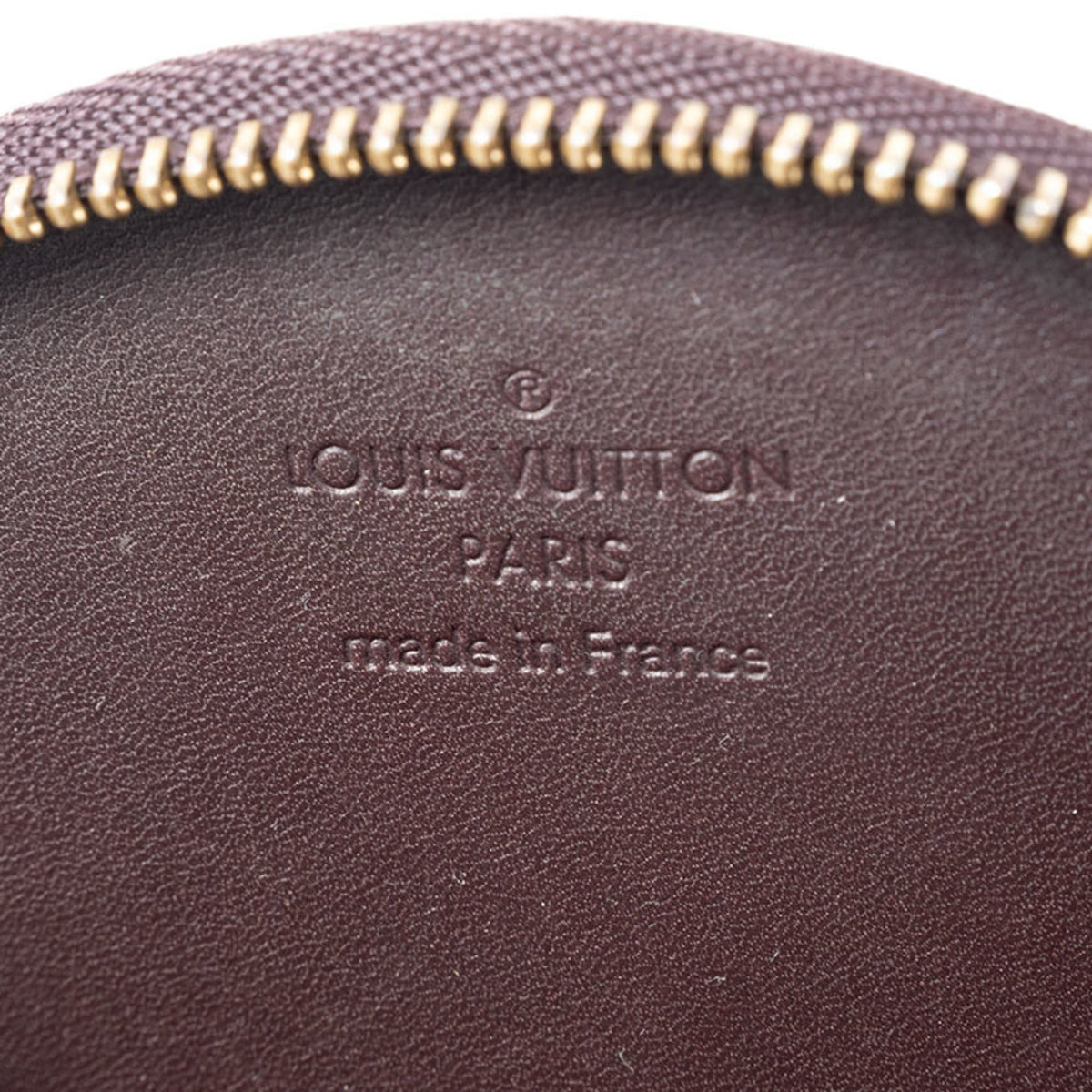 Louis Vuitton Monogram Vernis Amarante Monogram Vernis Coin Purse/Coin Case (Pre-Owned)