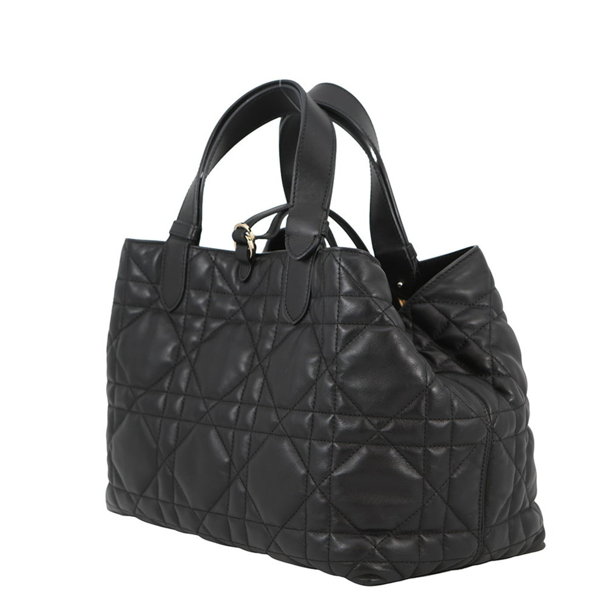 Christian Dior Black Leather Handbag (Pre-Owned)
