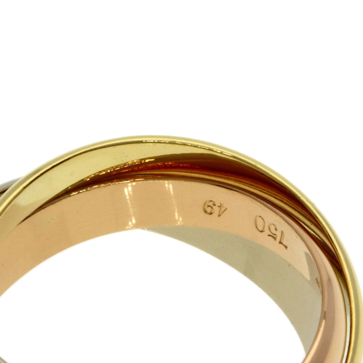Cartier Yellow Gold (18K) Pink Gold (18K) White Gold (18K) Band Ring (Pre-Owned)