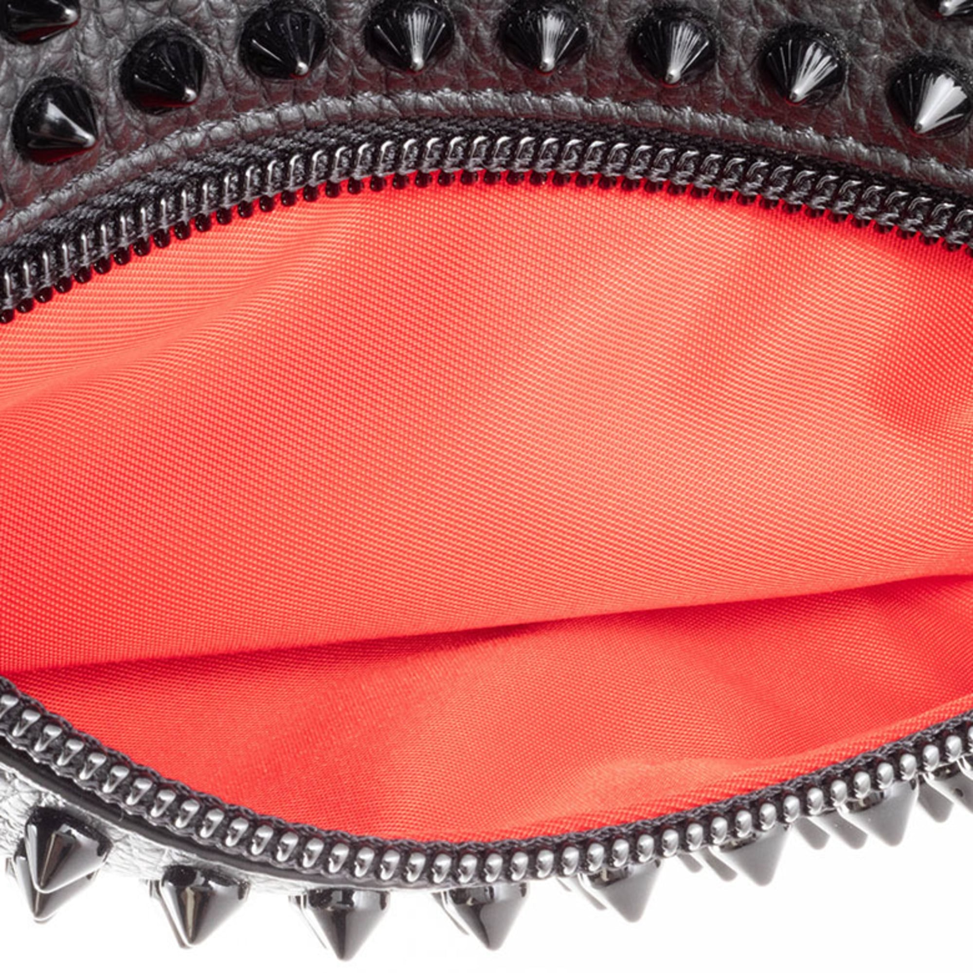 Christian Louboutin Black Leather Clutch Bag (Pre-Owned)