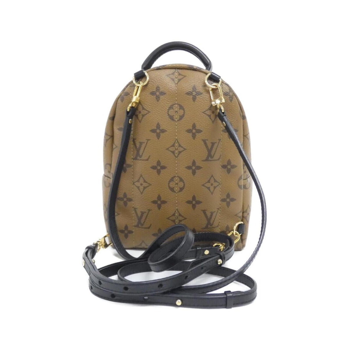 Louis Vuitton Brown Coated Canvas Backpack (Pre-Owned)