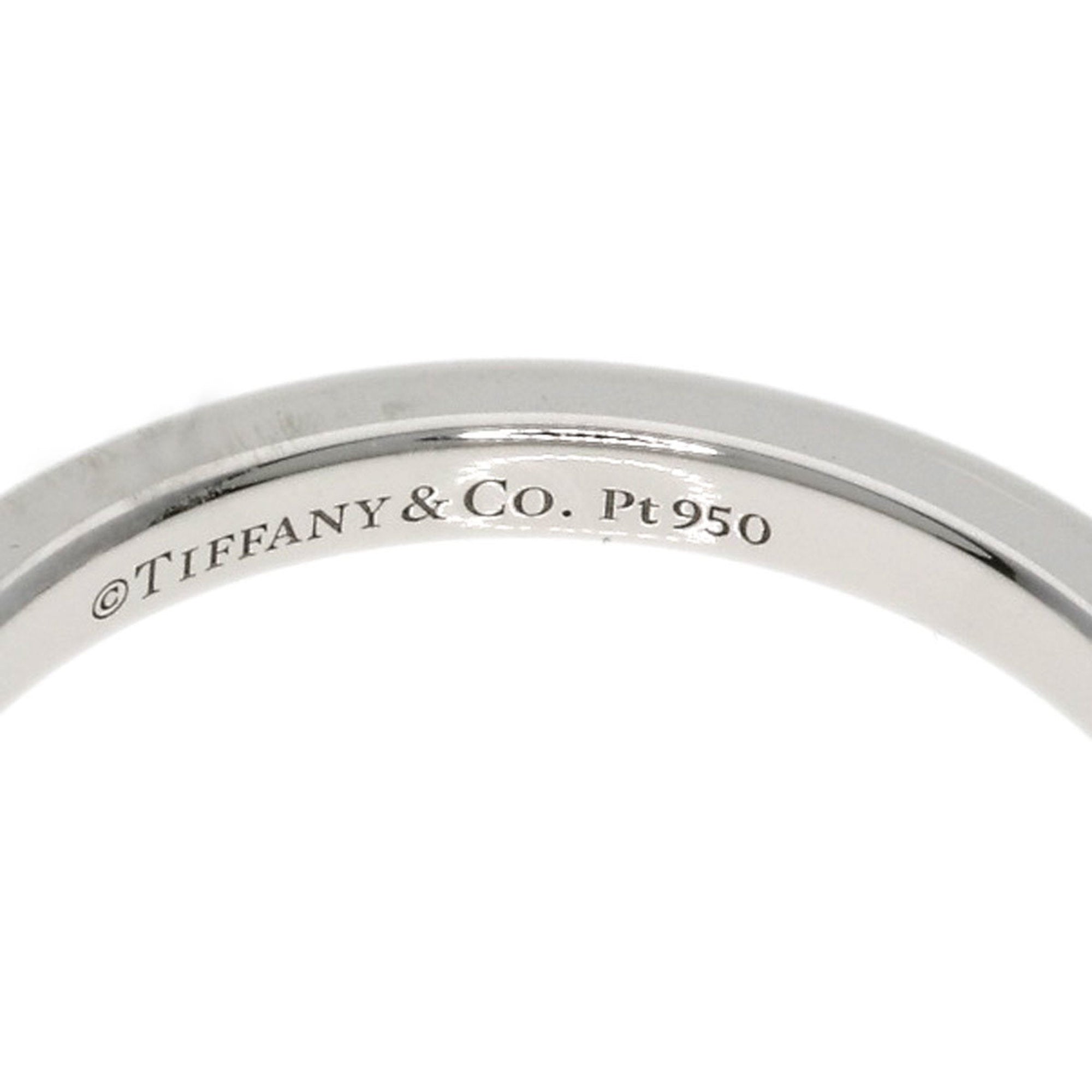 Tiffany Platinum 950 Band Ring (Pre-Owned)