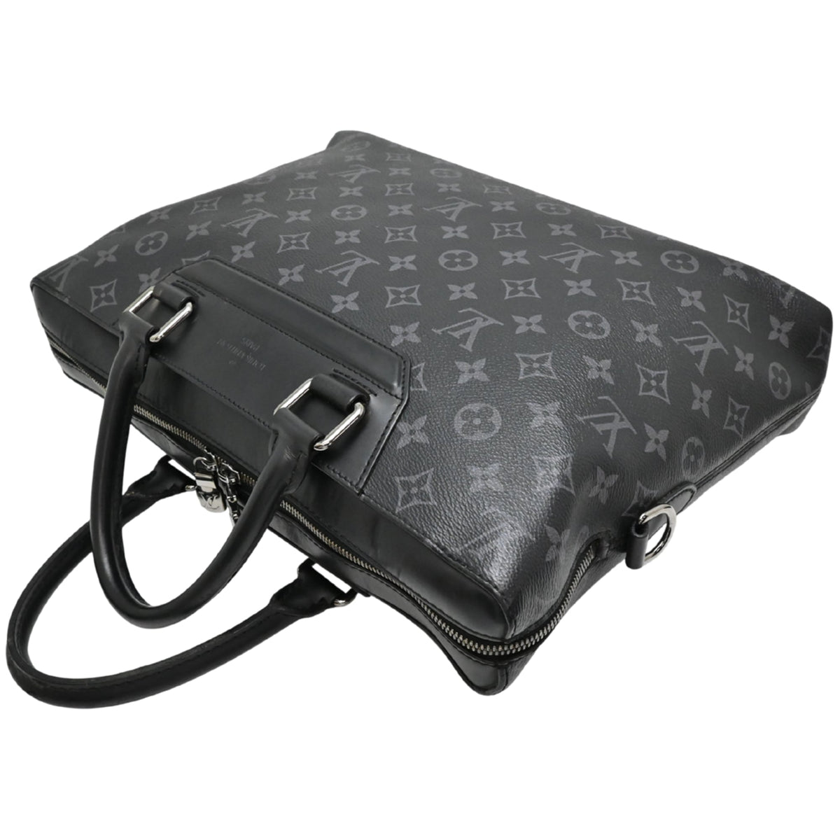 Louis Vuitton Black Monogram Eclipse Briefcase (Pre-Owned)