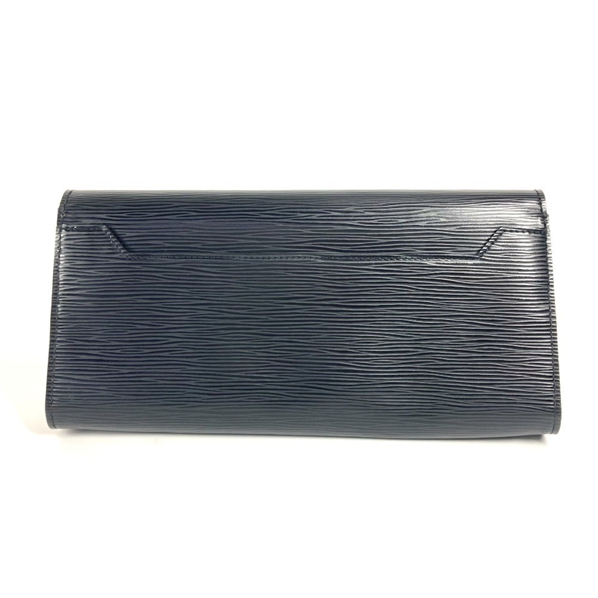 Louis Vuitton Black Epi Leather Clutch Bag Shoulder Bag (Pre-Owned)