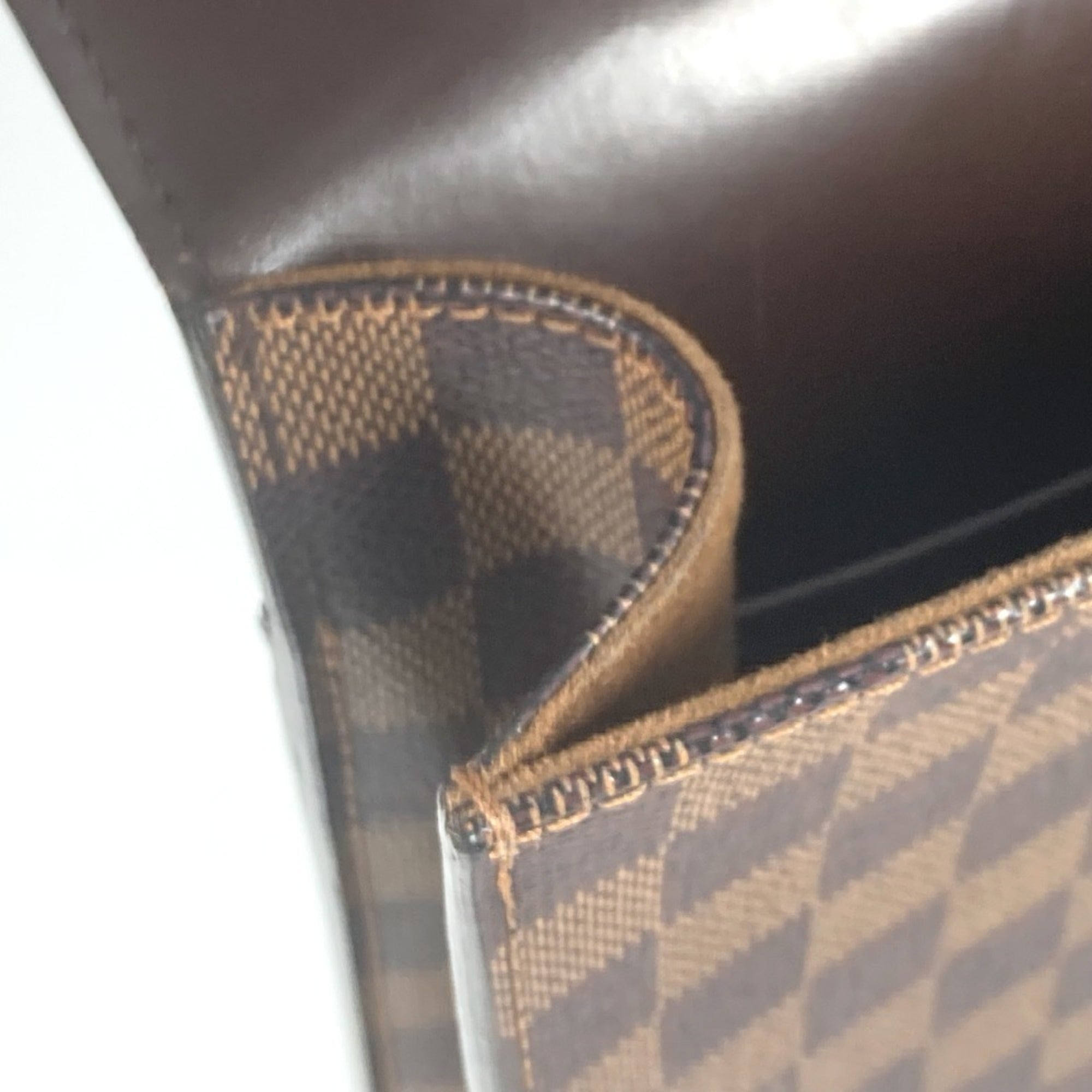 Louis Vuitton Brown Ebene Damier Canvas Briefcase (Pre-Owned)