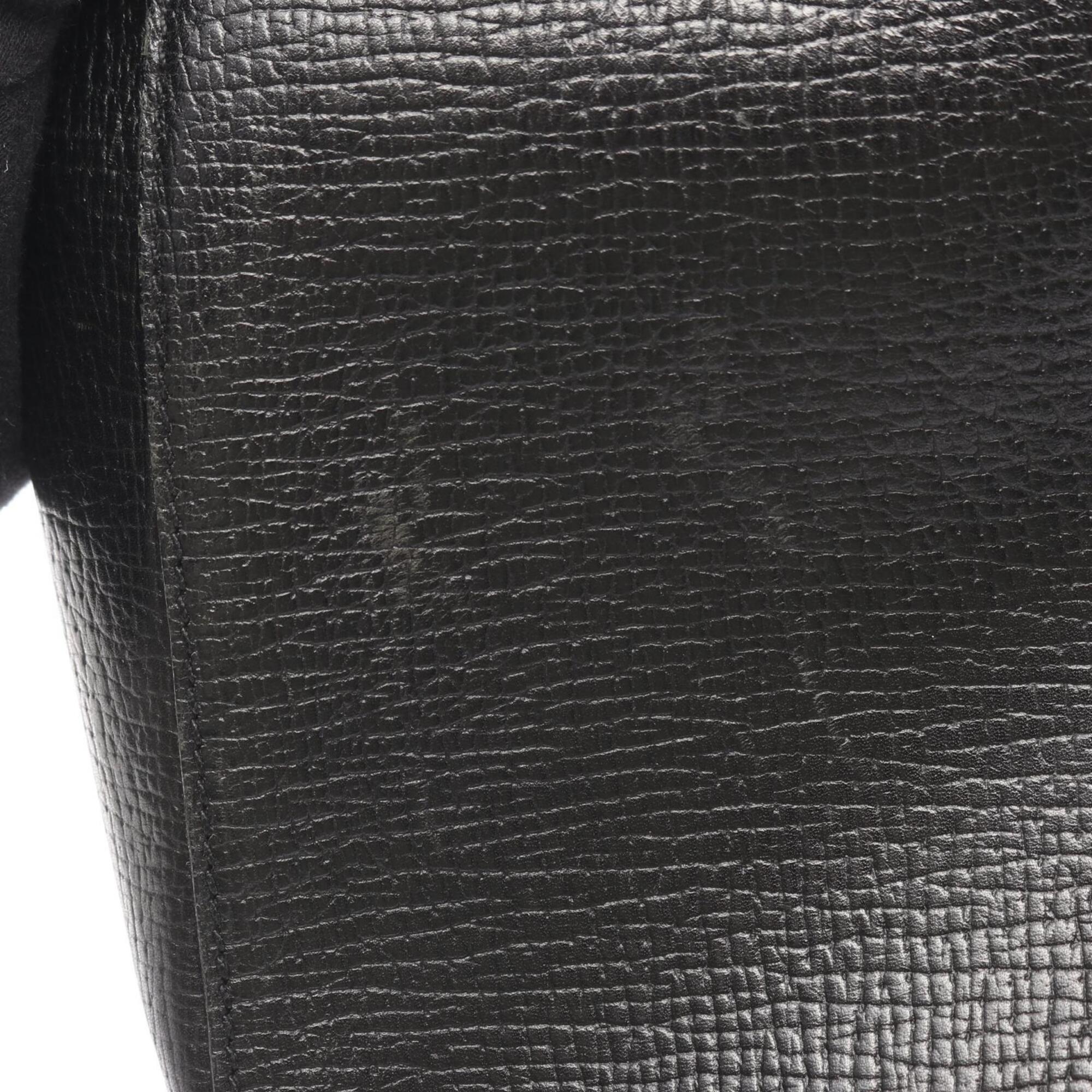 Loewe Black Leather Handbag Shoulder Bag (Pre-Owned)