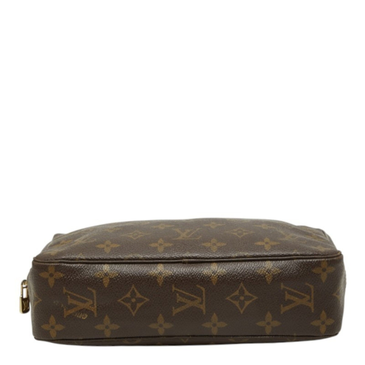 Louis Vuitton Brown Pvc Clutch Bag Pouch (Pre-Owned)