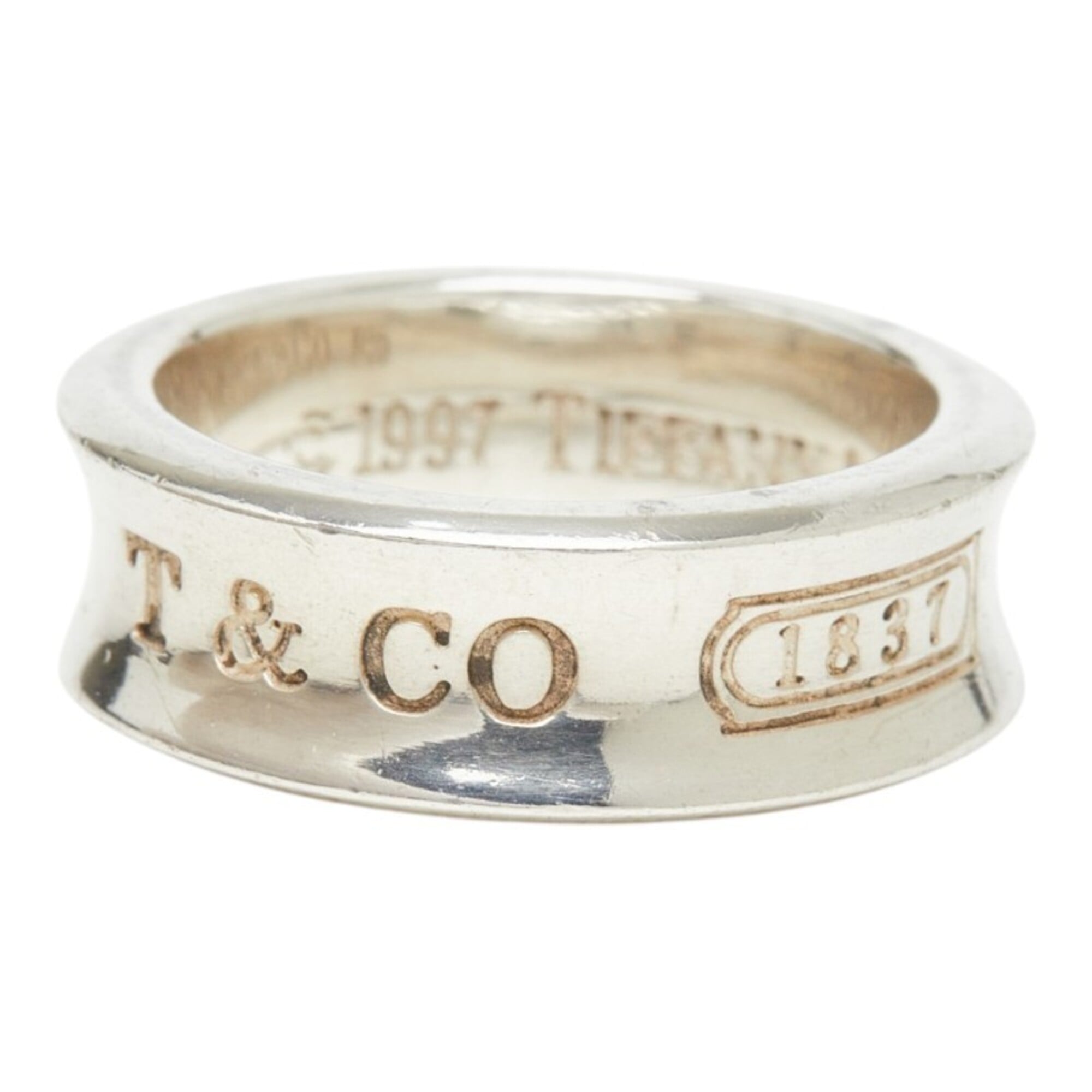 Tiffany Silver 925 Band Ring (Pre-Owned)