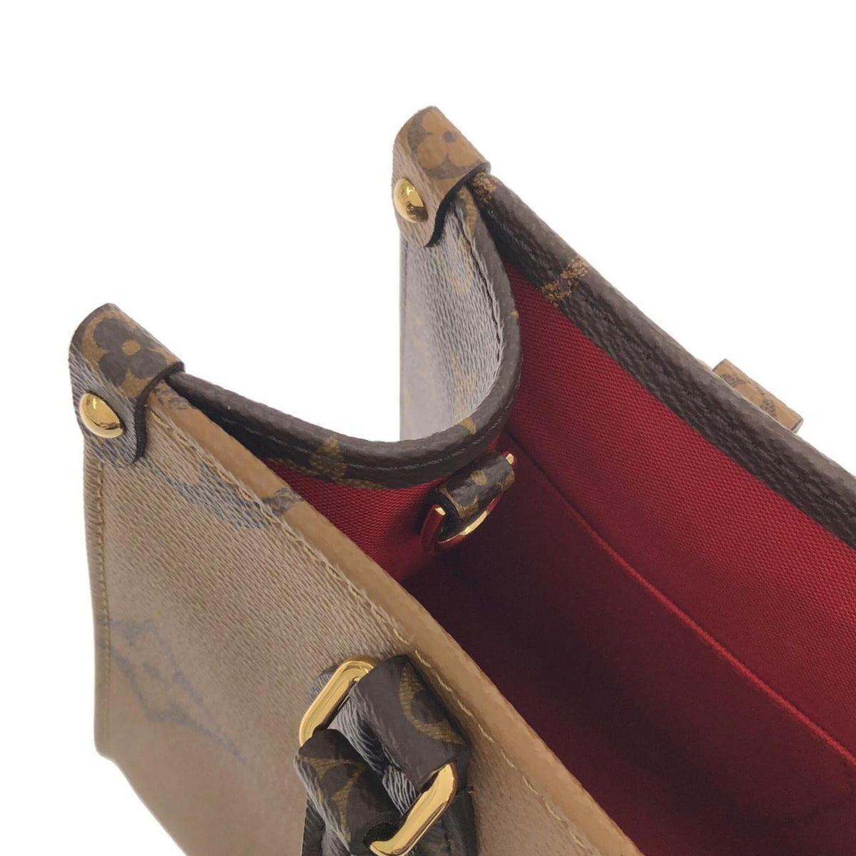 Louis Vuitton Marron Coated Canvas Handbag (Pre-Owned)