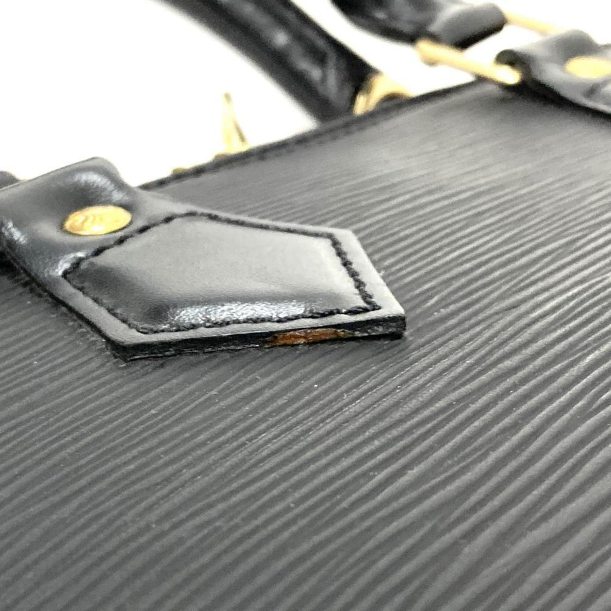 Louis Vuitton Black Galle Noir Epi Leather Handbag (Pre-Owned)