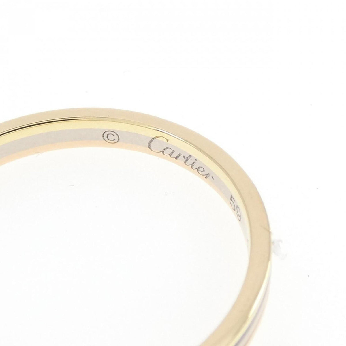 Cartier Yellow Gold (18K) Pink Gold (18K) White Gold (18K) Band Ring (Pre-Owned)