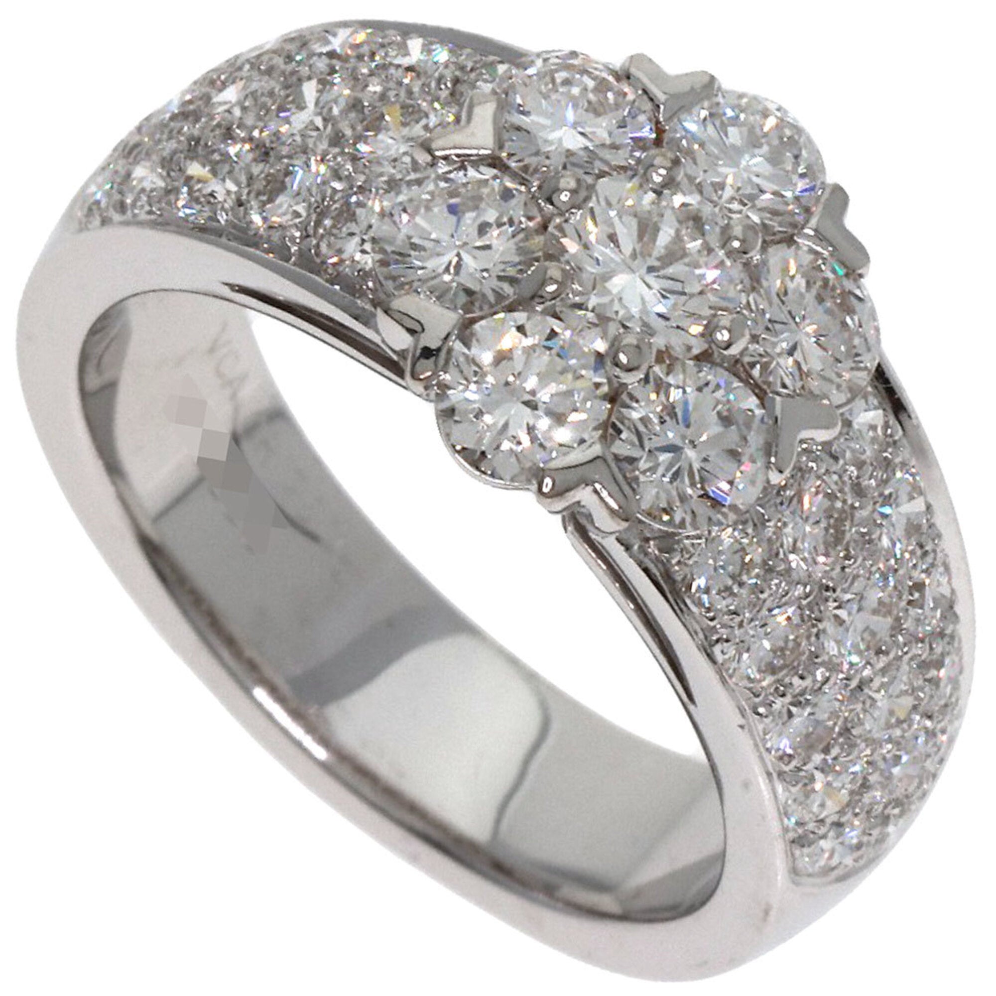 Van Cleef & Arpels White Gold (18K) Band Ring (Pre-Owned)